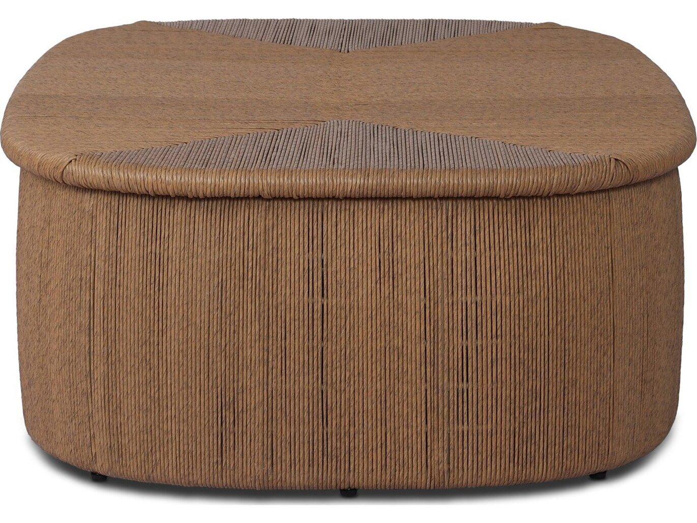 Four Hands Outdoor Taum Outdoor Coffee Table - Textured Sand