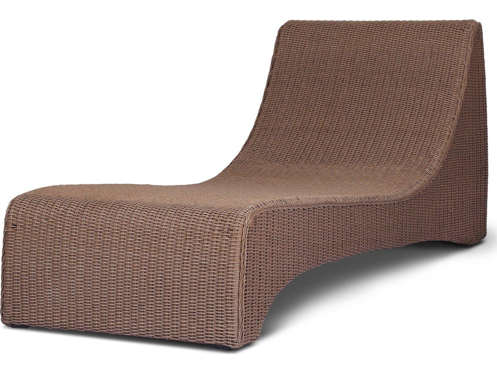 Four Hands Outdoor Mazu Outdoor Chaise Tanned Weave