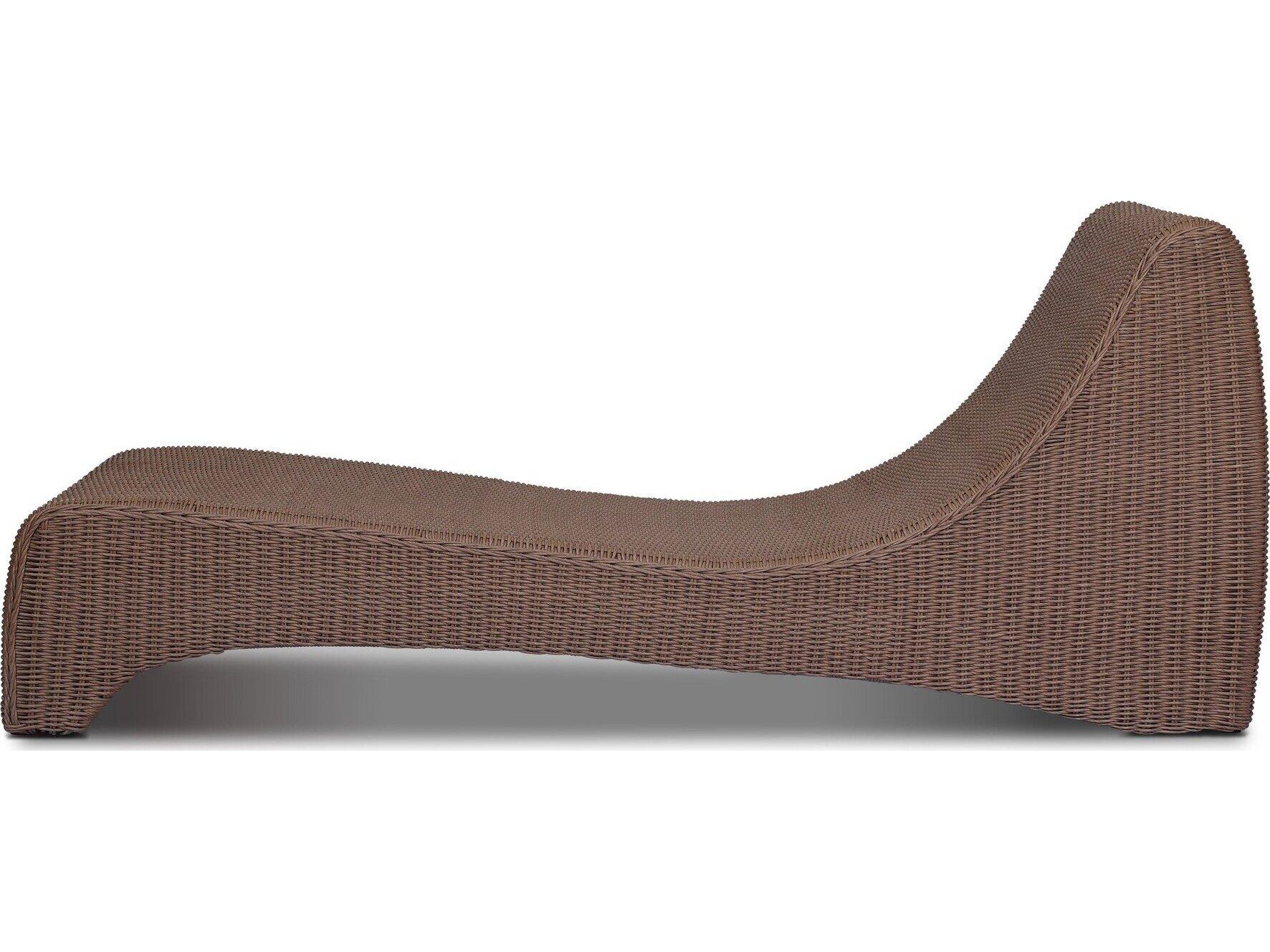 Four Hands Outdoor Mazu Outdoor Chaise Tanned Weave