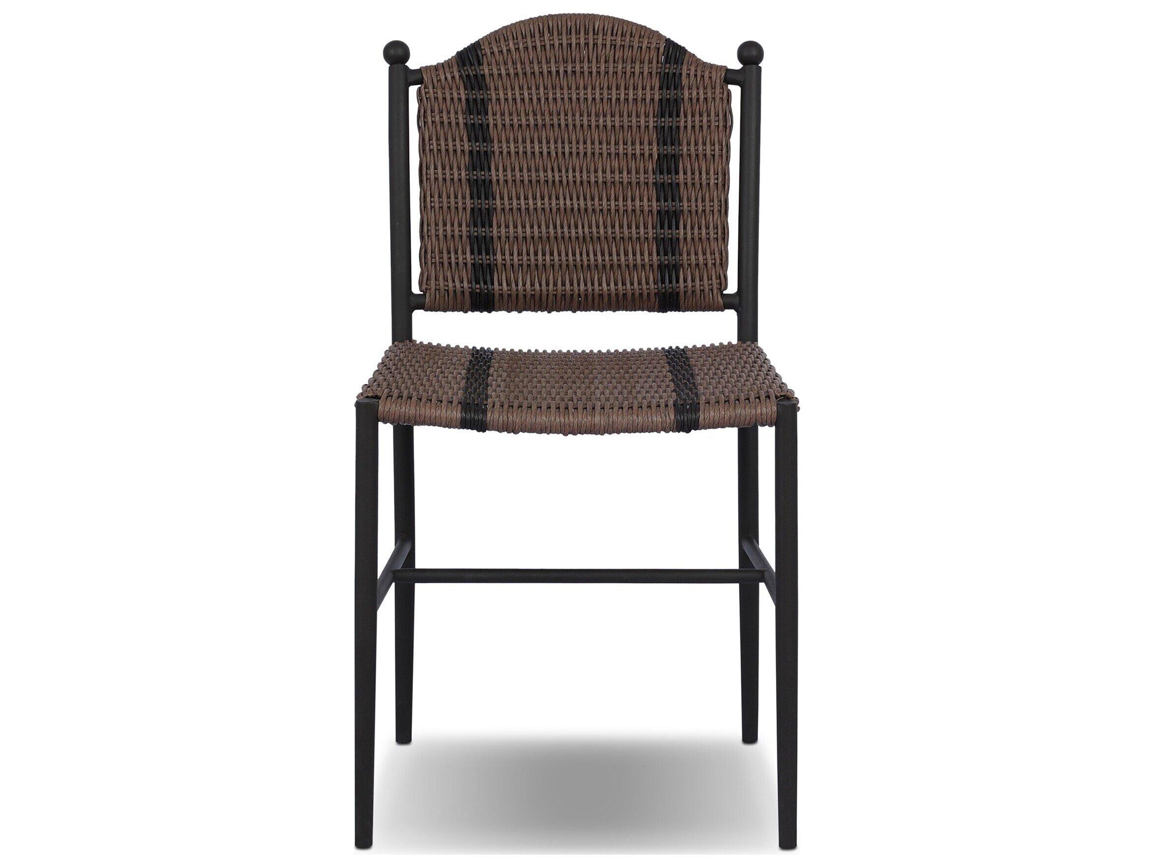 Four Hands Outdoor Abel Outdoor Dining Chair - Tanned Weave