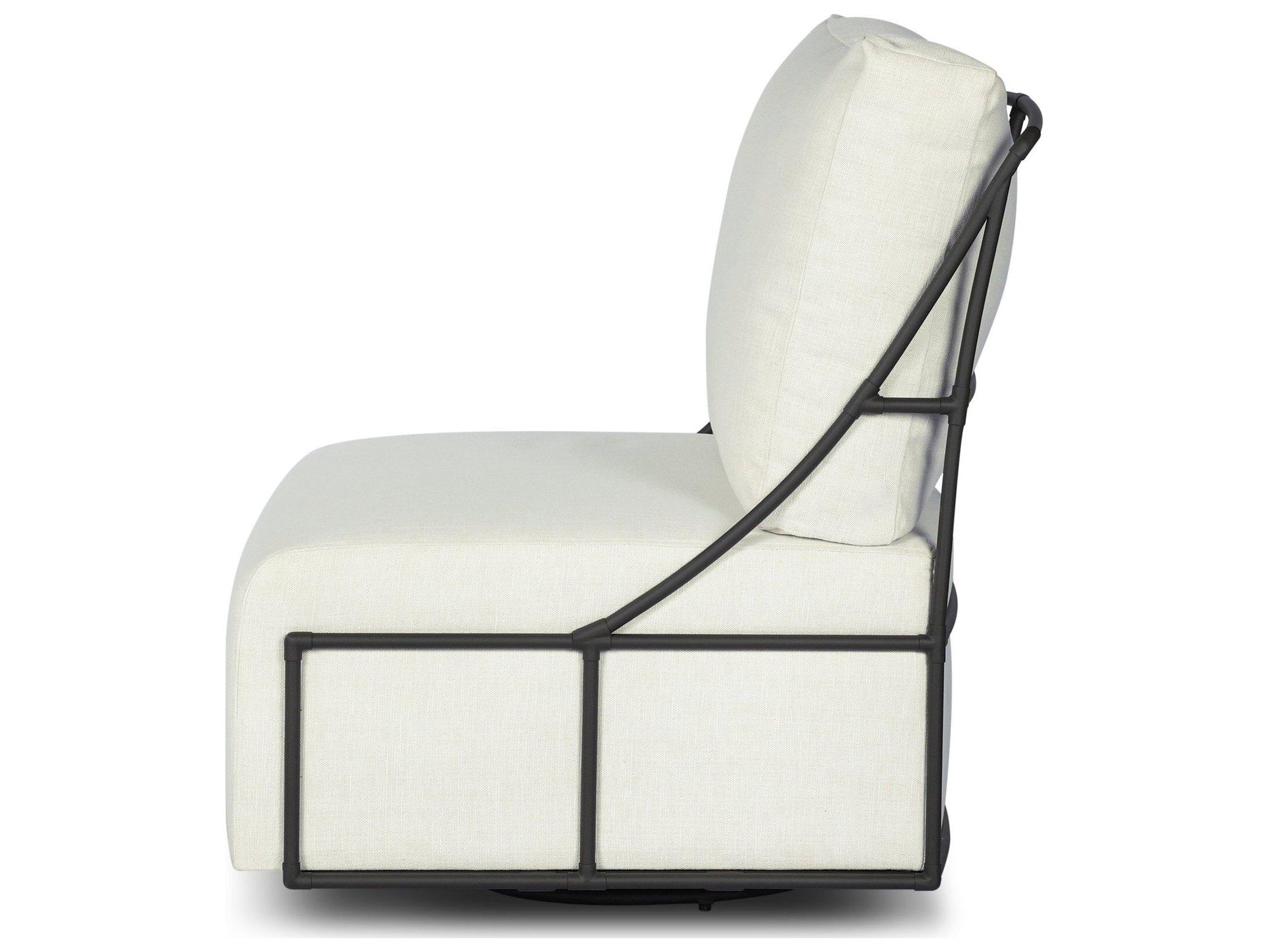 Four Hands Outdoor Enola Outdoor Swivel Chair - Vergo Cream