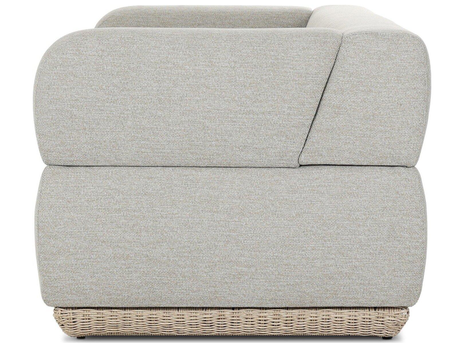 Four Hands Outdoor Evander Outdoor Sofa-96" - Ramiro Ecru