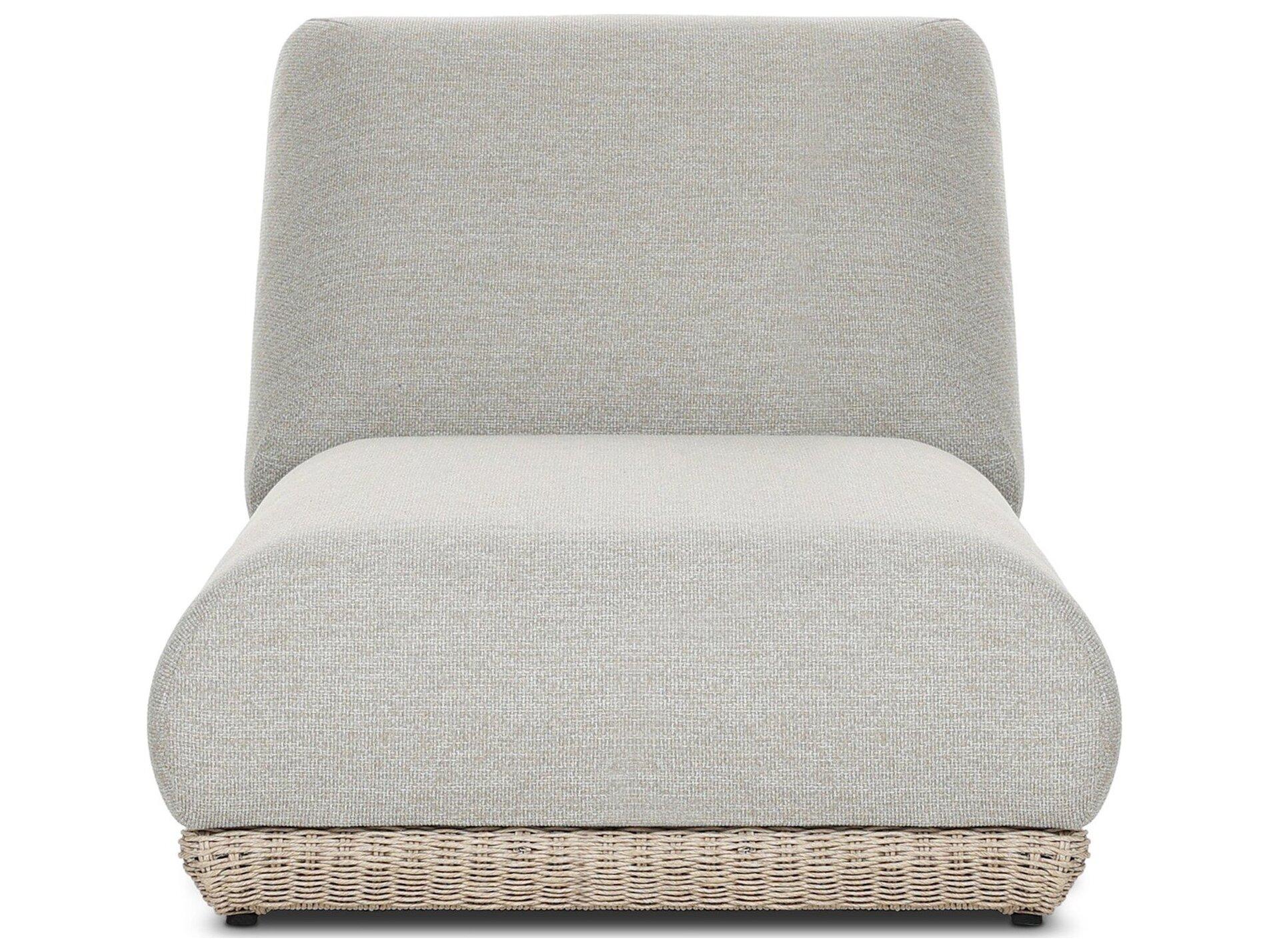 Four Hands Outdoor Evander Outdoor Chaise - Ramiro Ecru