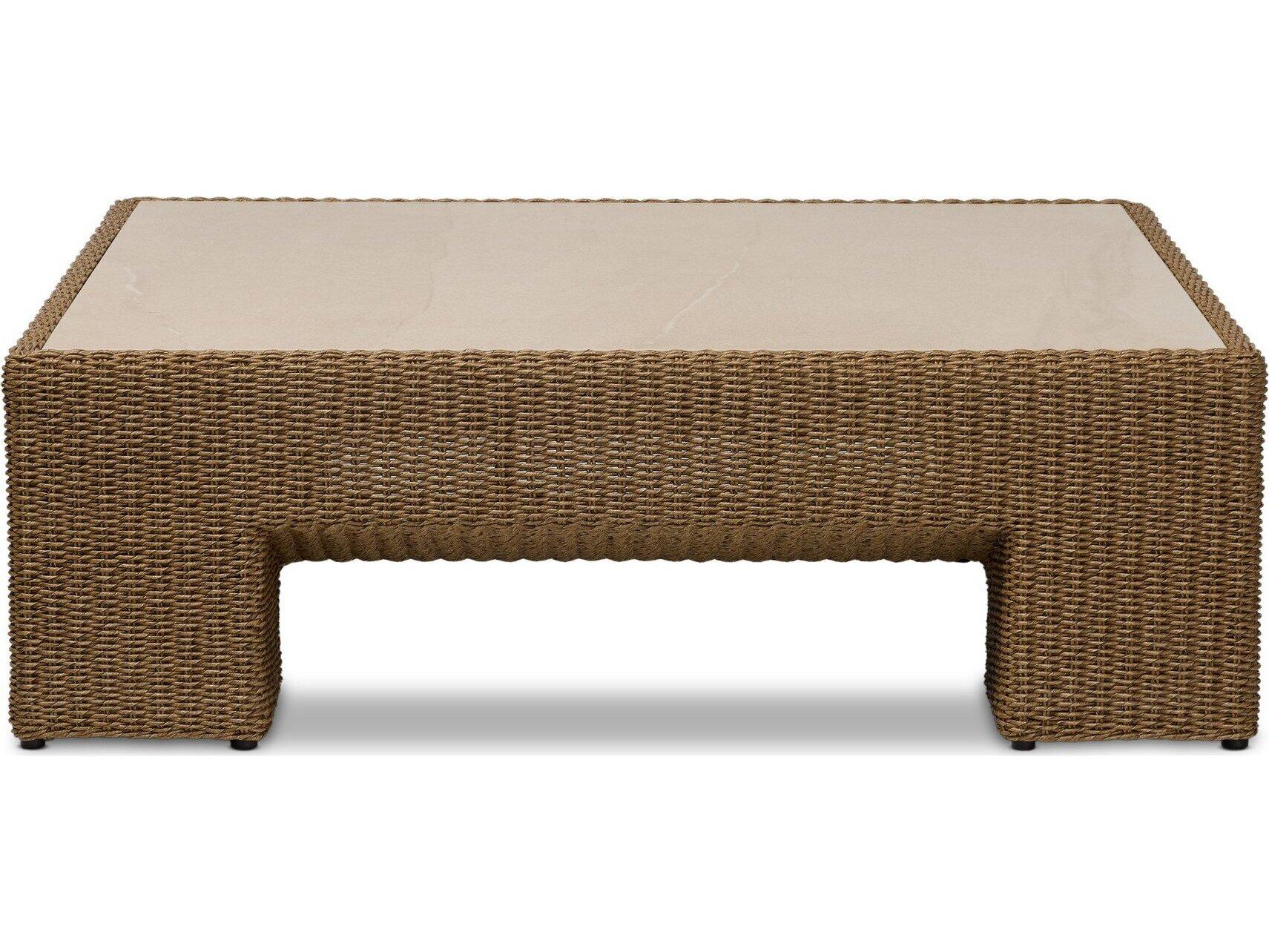 Four Hands Outdoor Maris Outdoor Coffee Table - Corso Beige