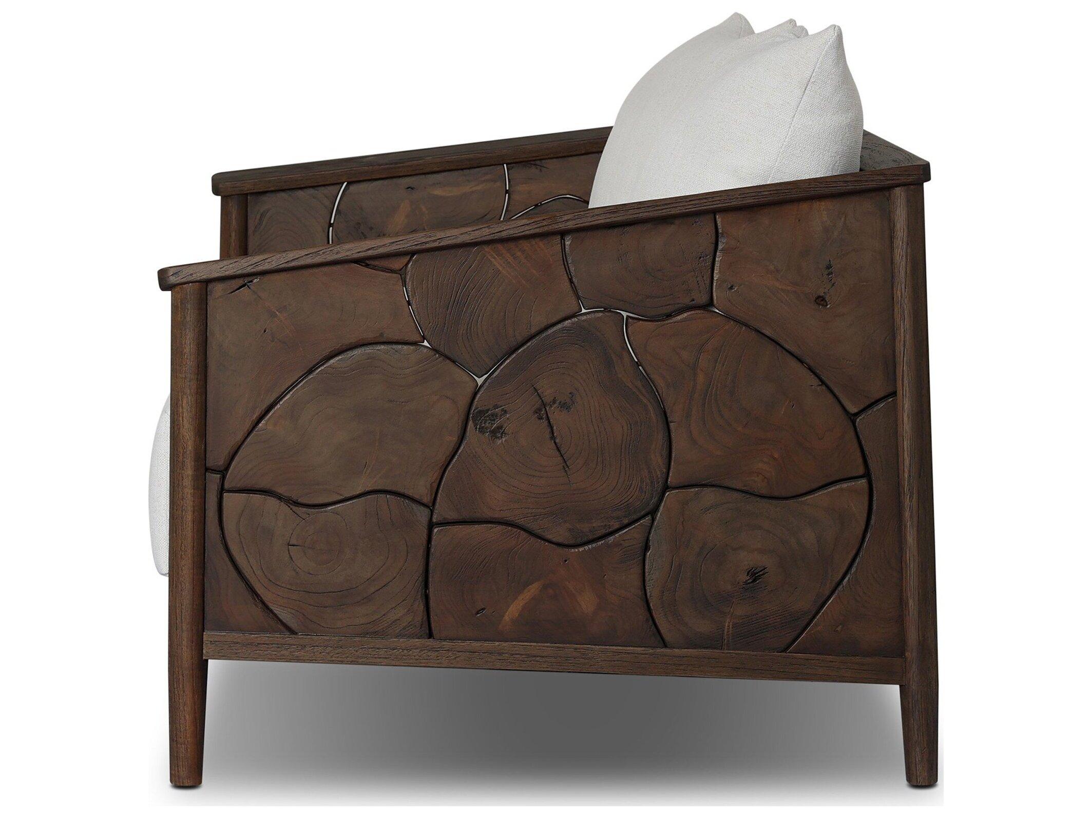 Four Hands Outdoor Ridge Outdoor Sofa-58" - Alessi Linen