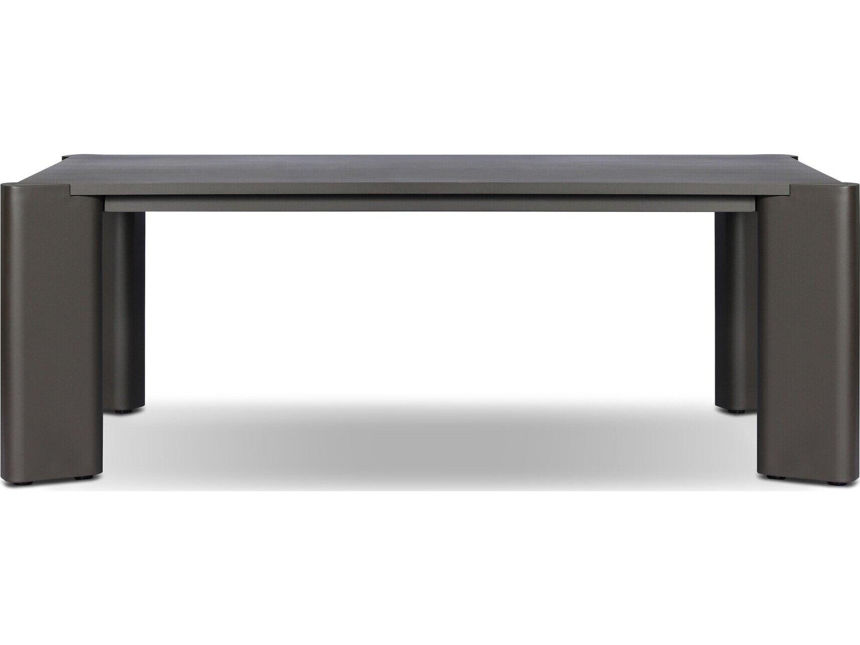 Four Hands Outdoor Soho Outdoor Metal Dining Table 86" - Bronze