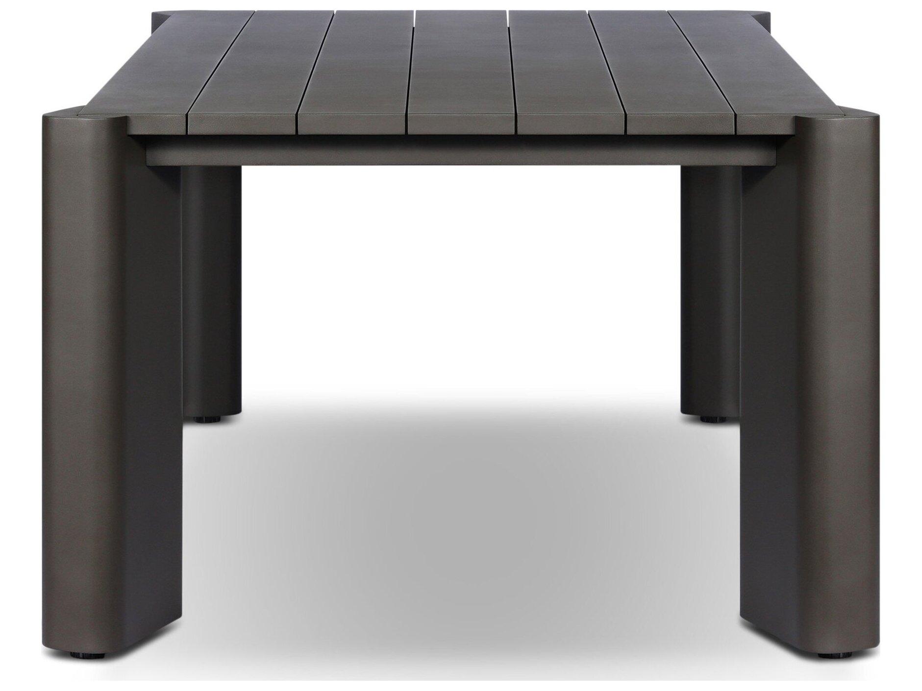 Four Hands Outdoor Soho Outdoor Metal Dining Table 86" - Bronze