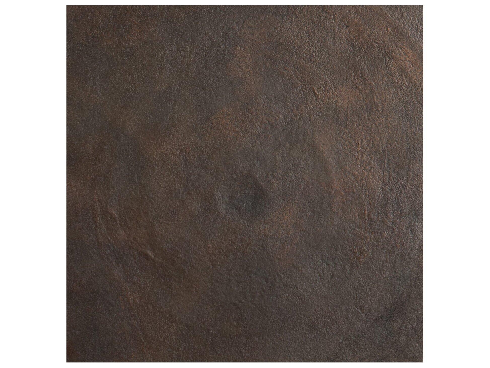 Four Hands Outdoor Marlow Antique Rust Aluminum Round Counter Table