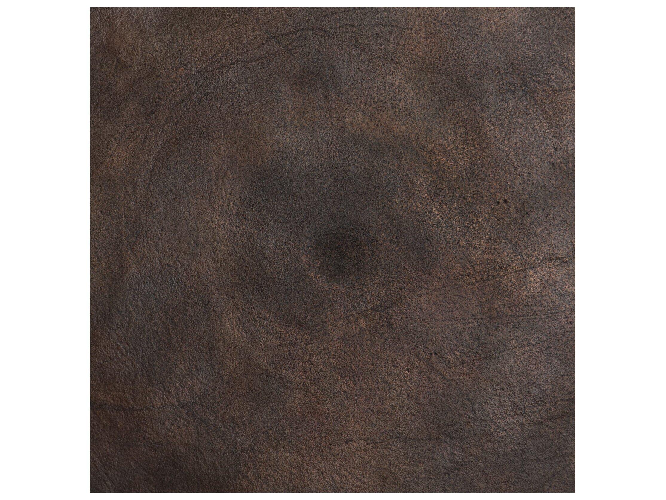 Four Hands Outdoor Marlow Antique Rust Cast Aluminum Round Counter Table