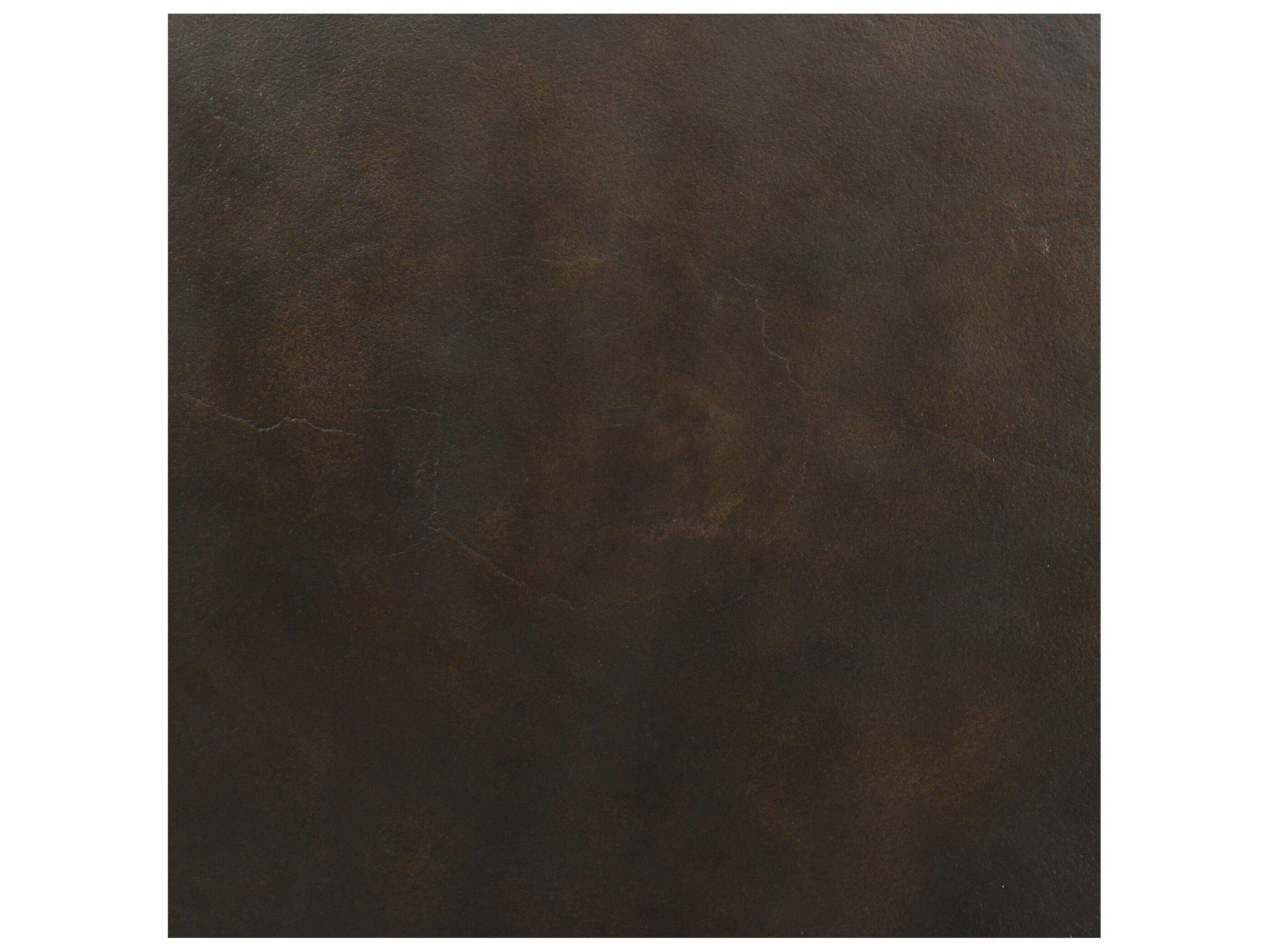 Four Hands Outdoor Marlow Antique Rust Aluminum Round End Table