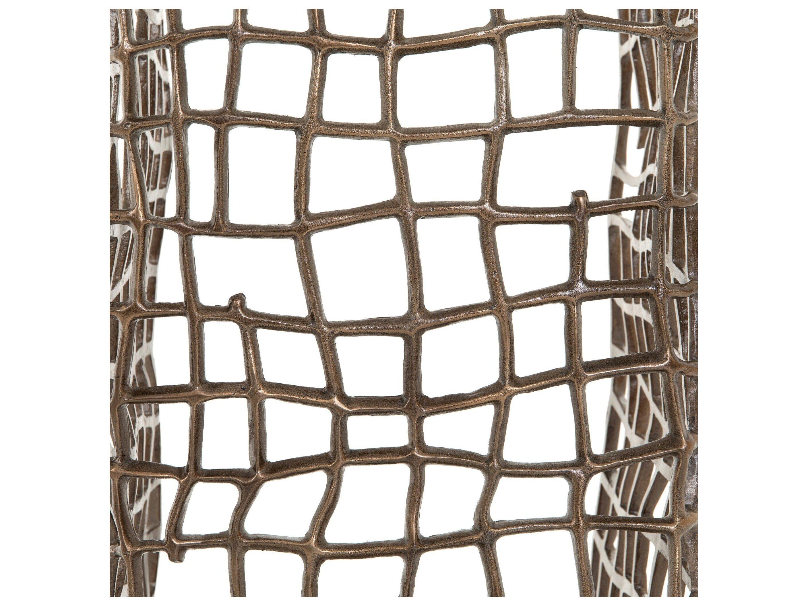 Four Hands Outdoor Marlow Aged Bronze Aluminum Metal Bench