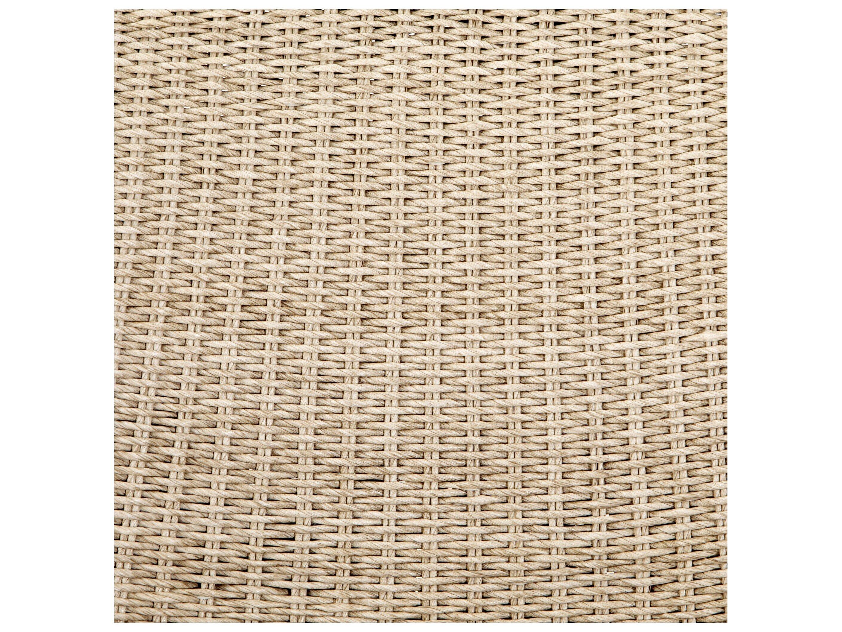 Four Hands Outdoor Grass Roots Vintage White Lounge Chair