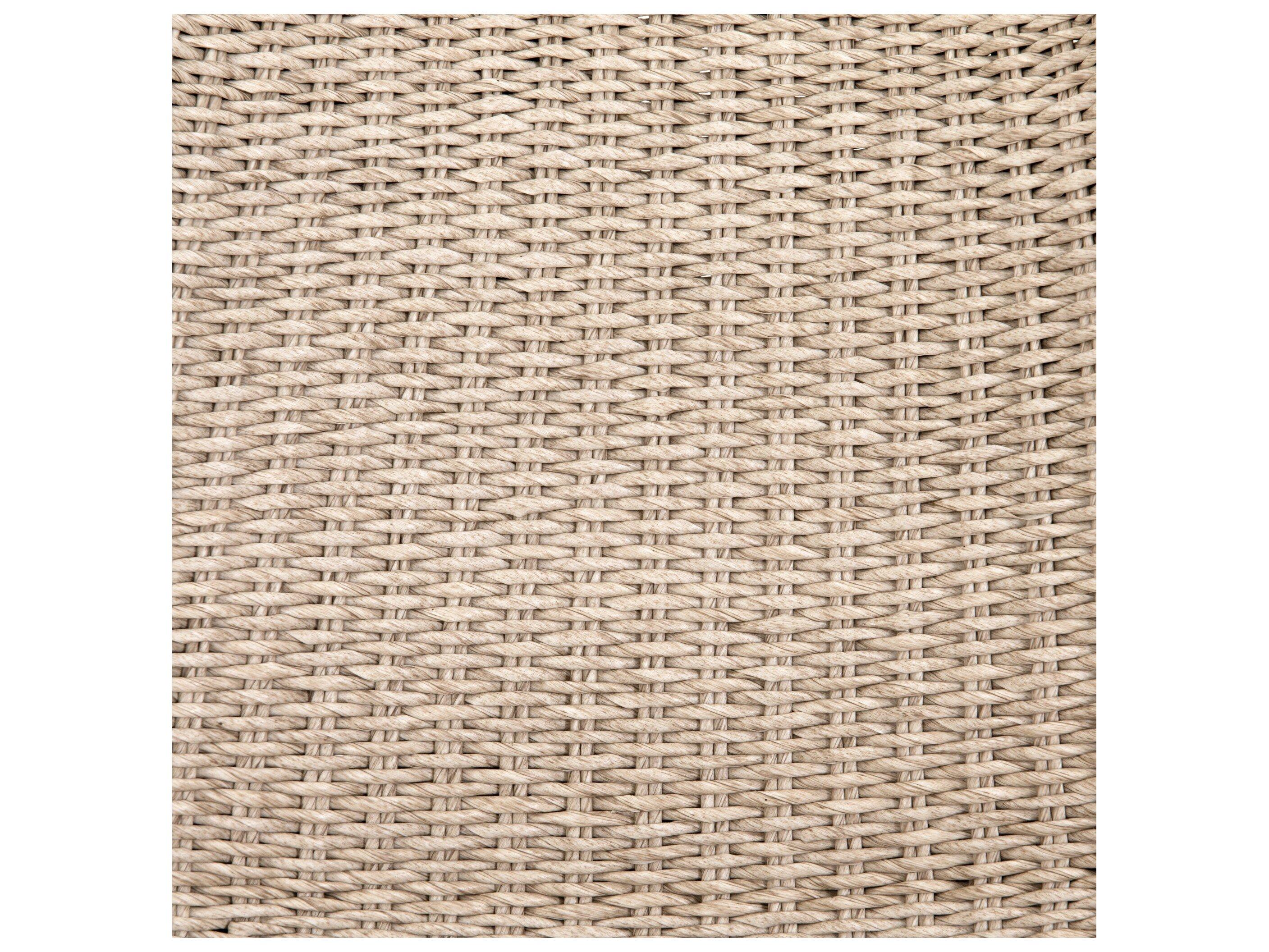 Four Hands Outdoor Solano Tahana  Metal Sofa-96" - Casa Grey