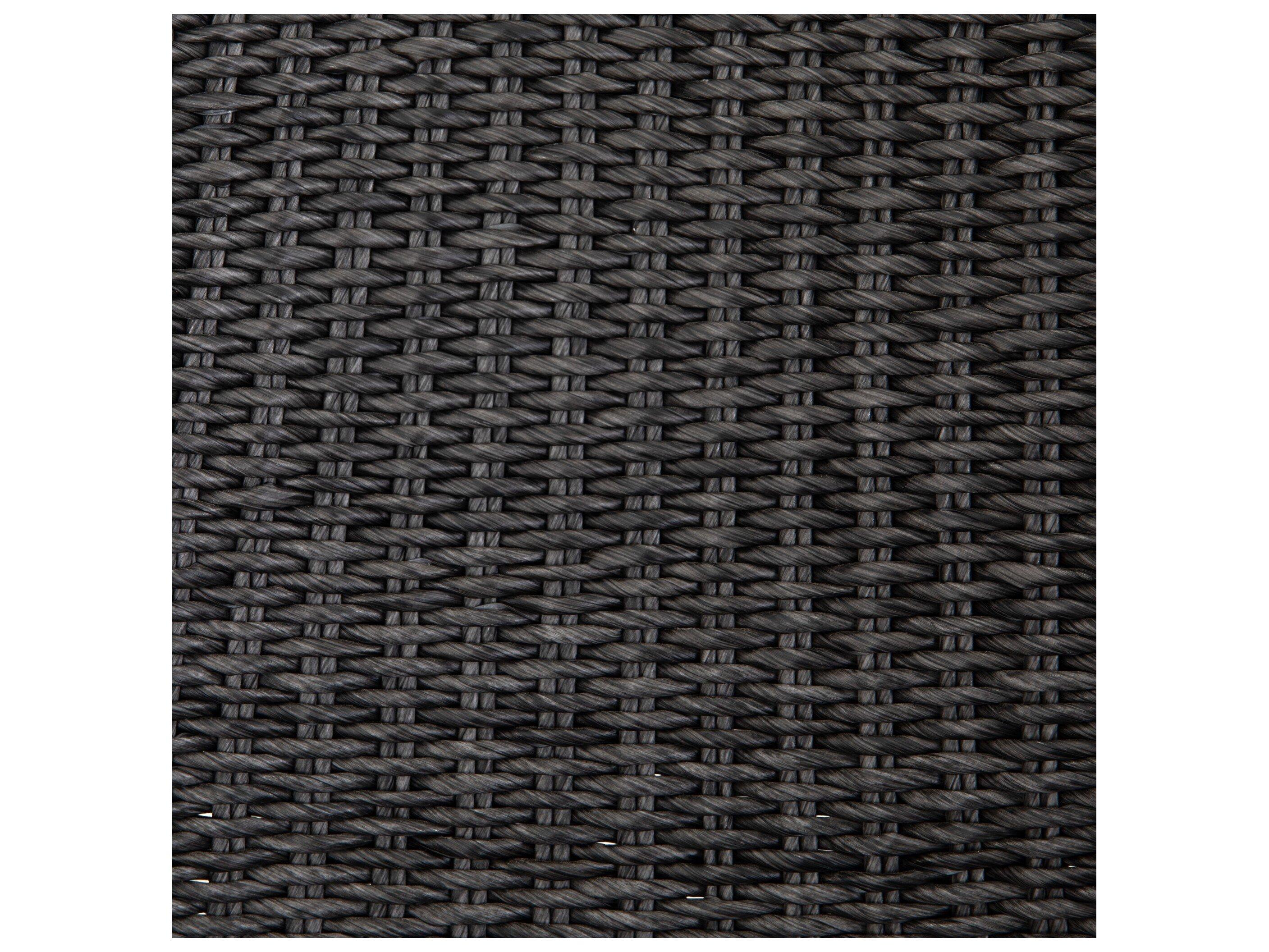 Four Hands Outdoor Grass Roots Vintage Coal Resin Dining Chair