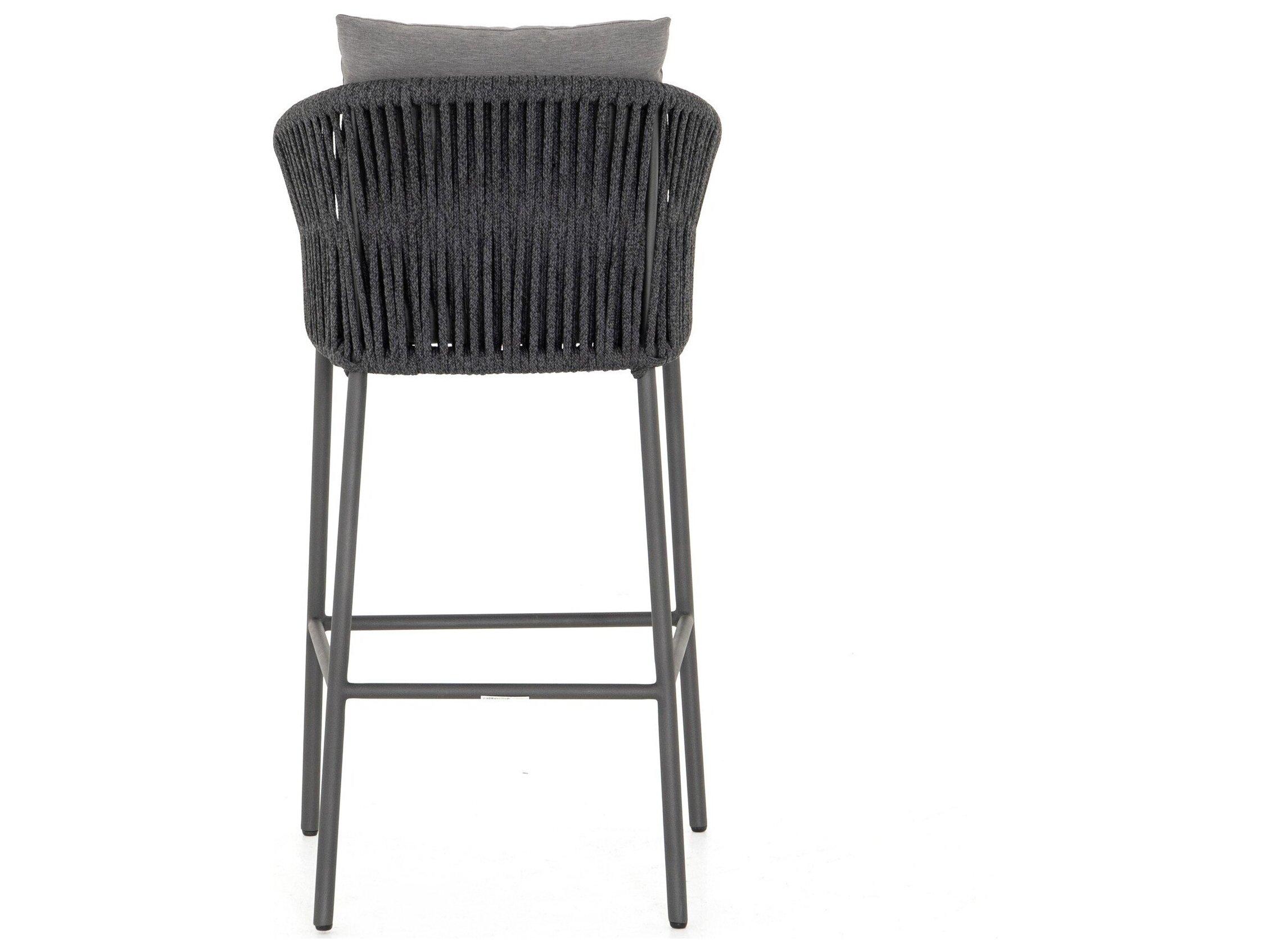 Four Hands Outdoor Solano Aluminum Cushion Bar Stool