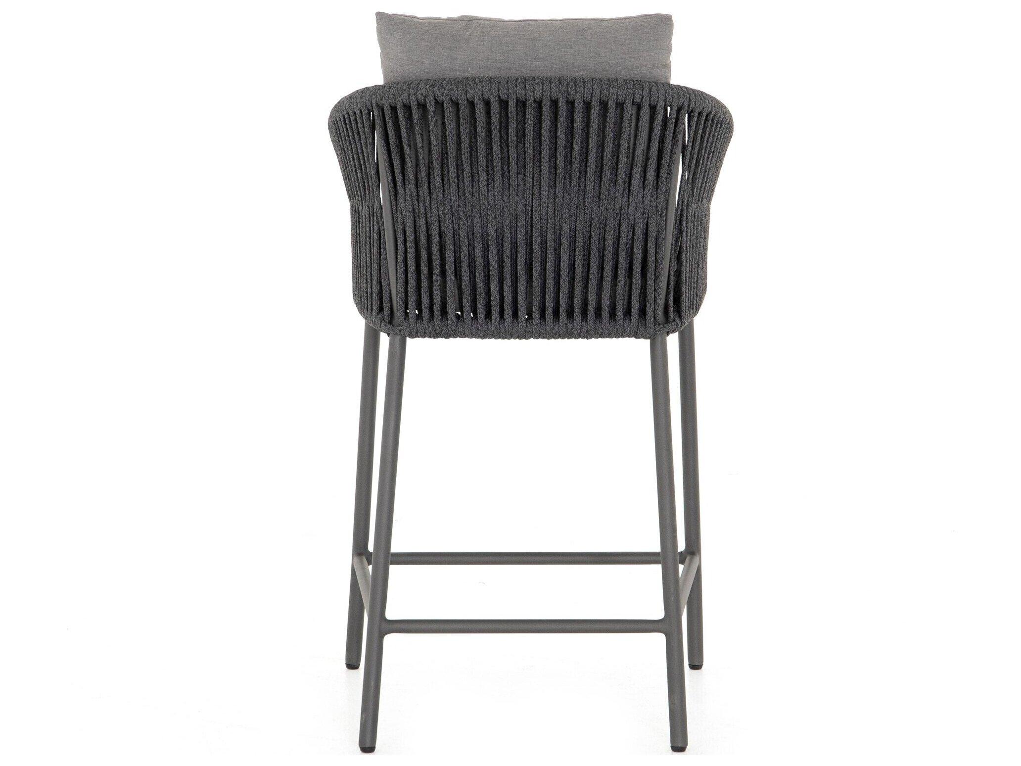 Four Hands Outdoor Solano Aluminum Cushion Counter Stool