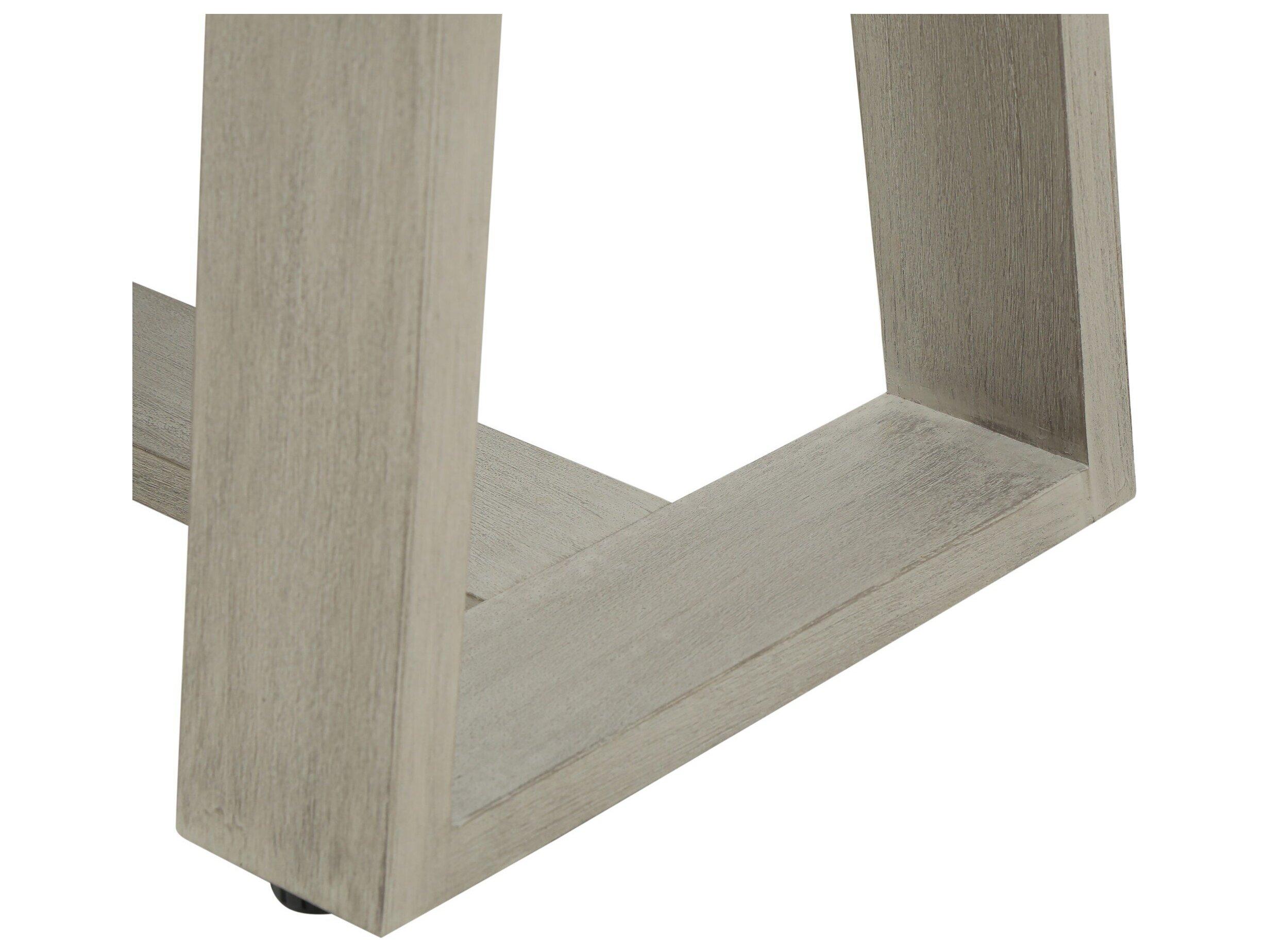 Luxecor Globetrotter Outdoor Weathered Grey Teak Bench