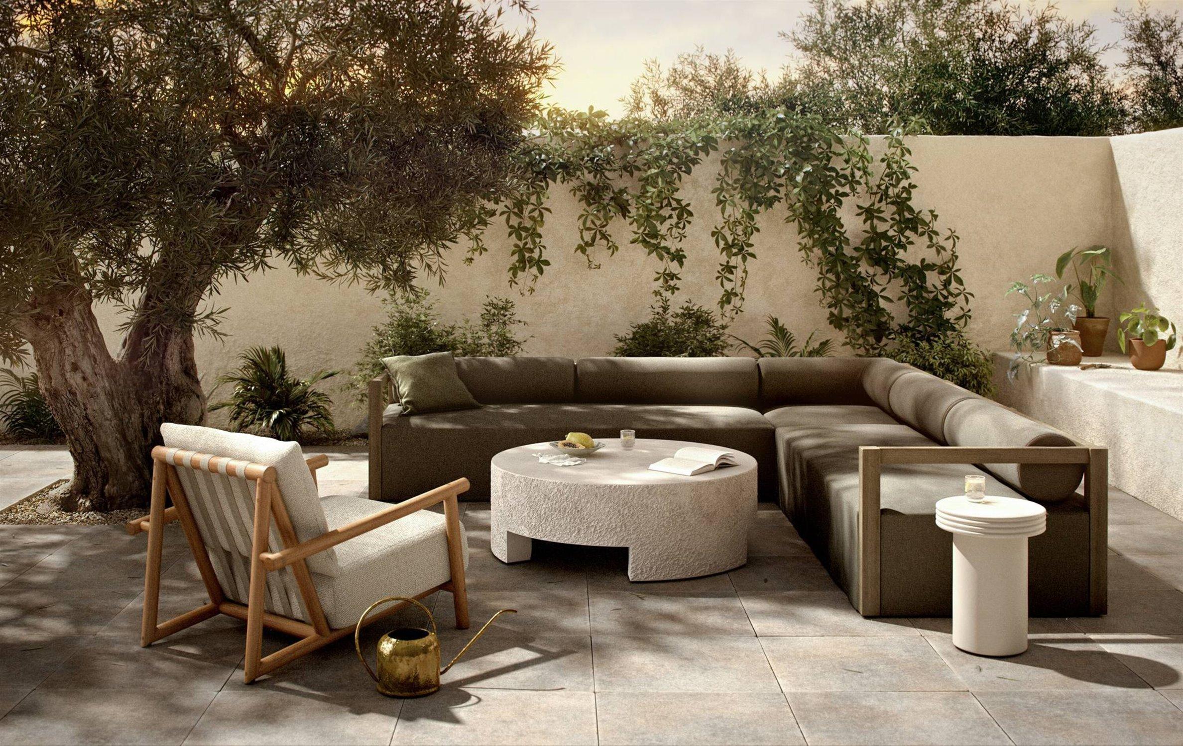 Four Hands Outdoor Solano Lounge Set