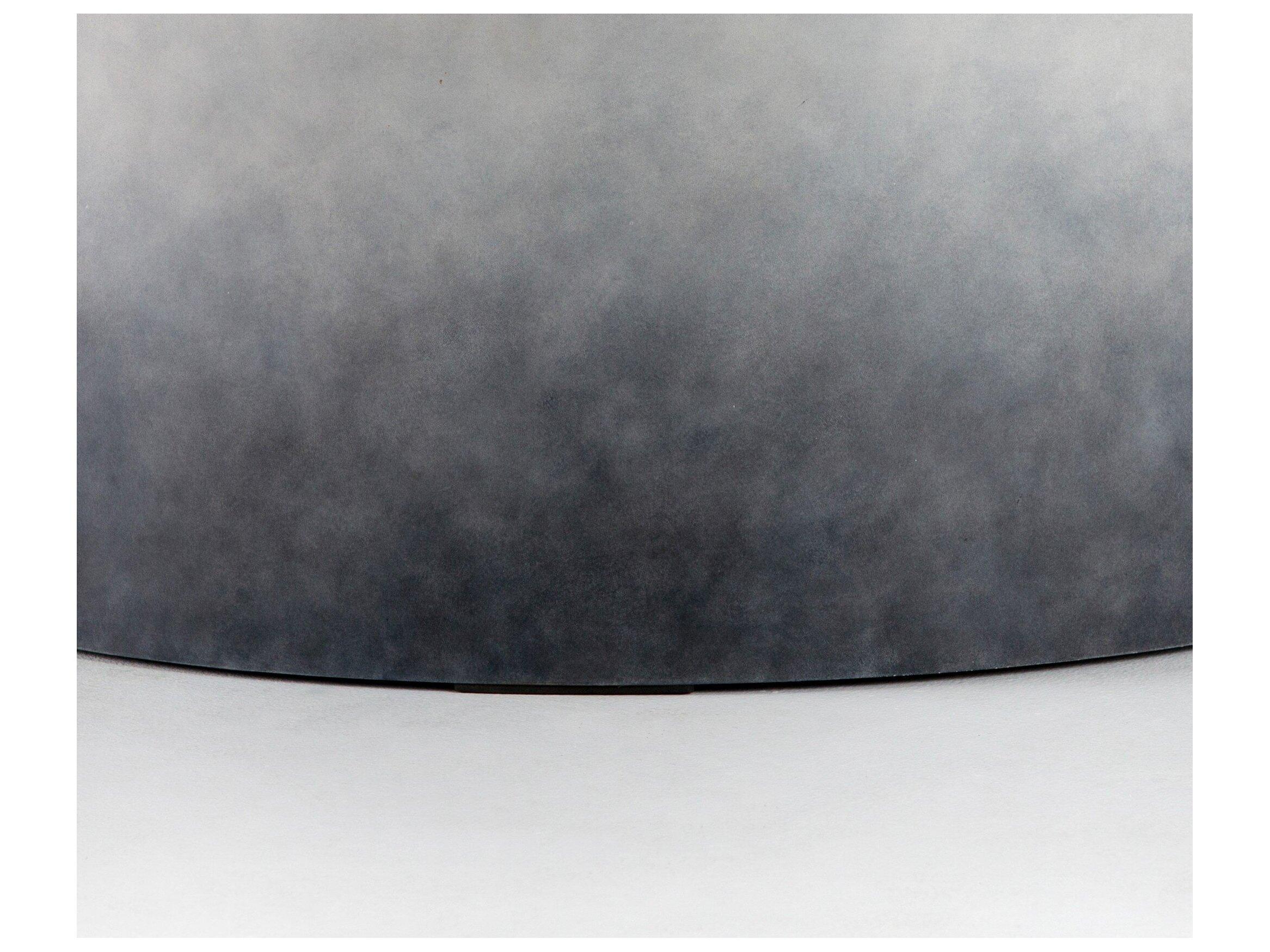 Four Hands Outdoor Thayer Indigo Ombre Concrete Round Coffee Table