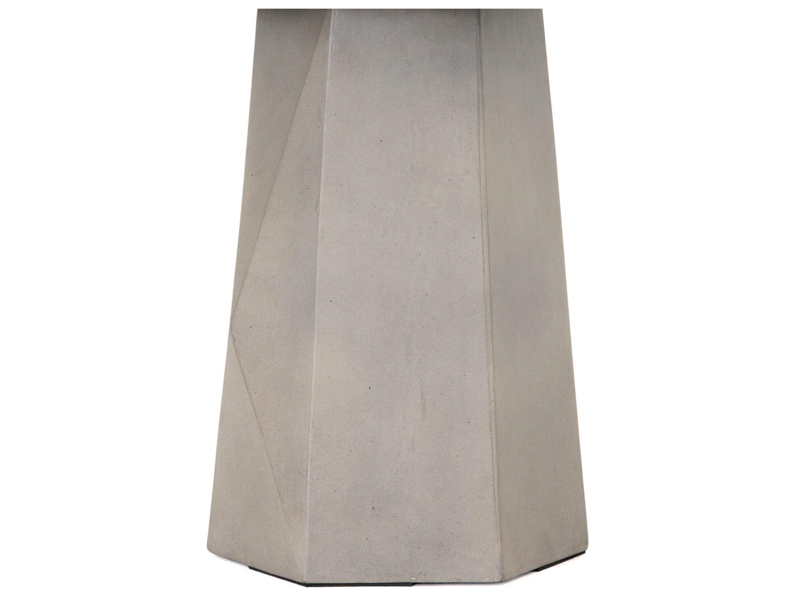 Four Hands Outdoor Thayer Concrete Round End Table