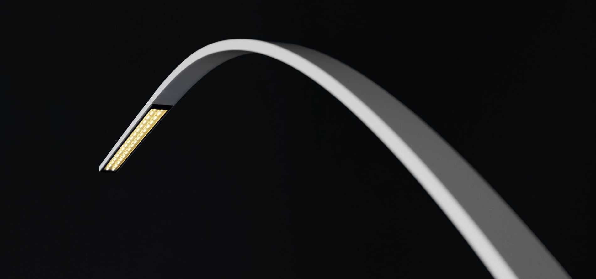 Fontana Arte Yumi LED White Floor Lamp