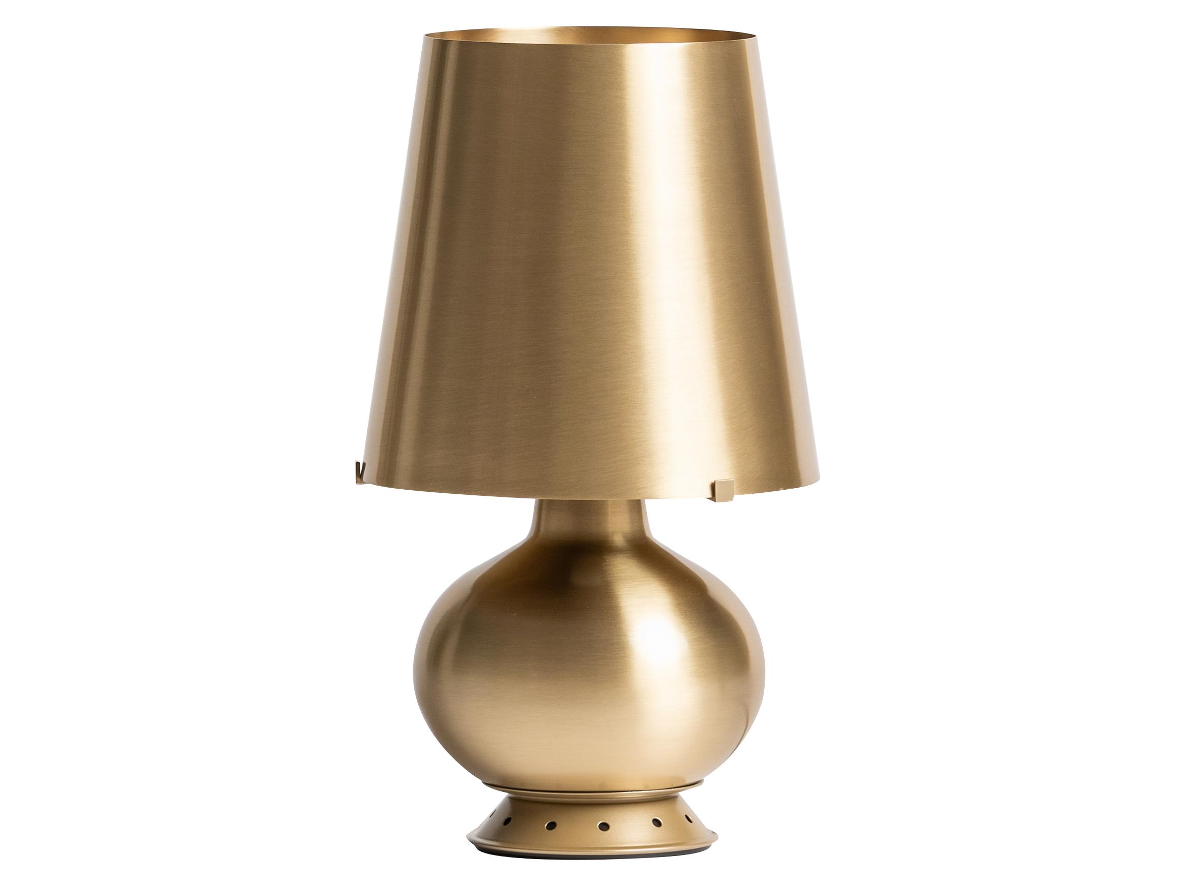 Fontana Arte Brass Glass Table Lamp