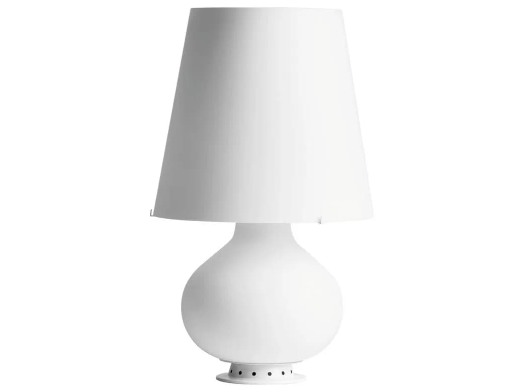 Fontana Arte LED White Glass Buffet Lamp