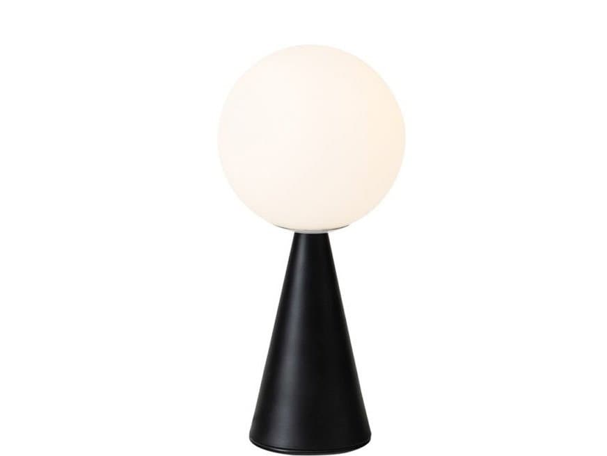 Fontana Arte Bilia Black Rechargeable Table Lamp
