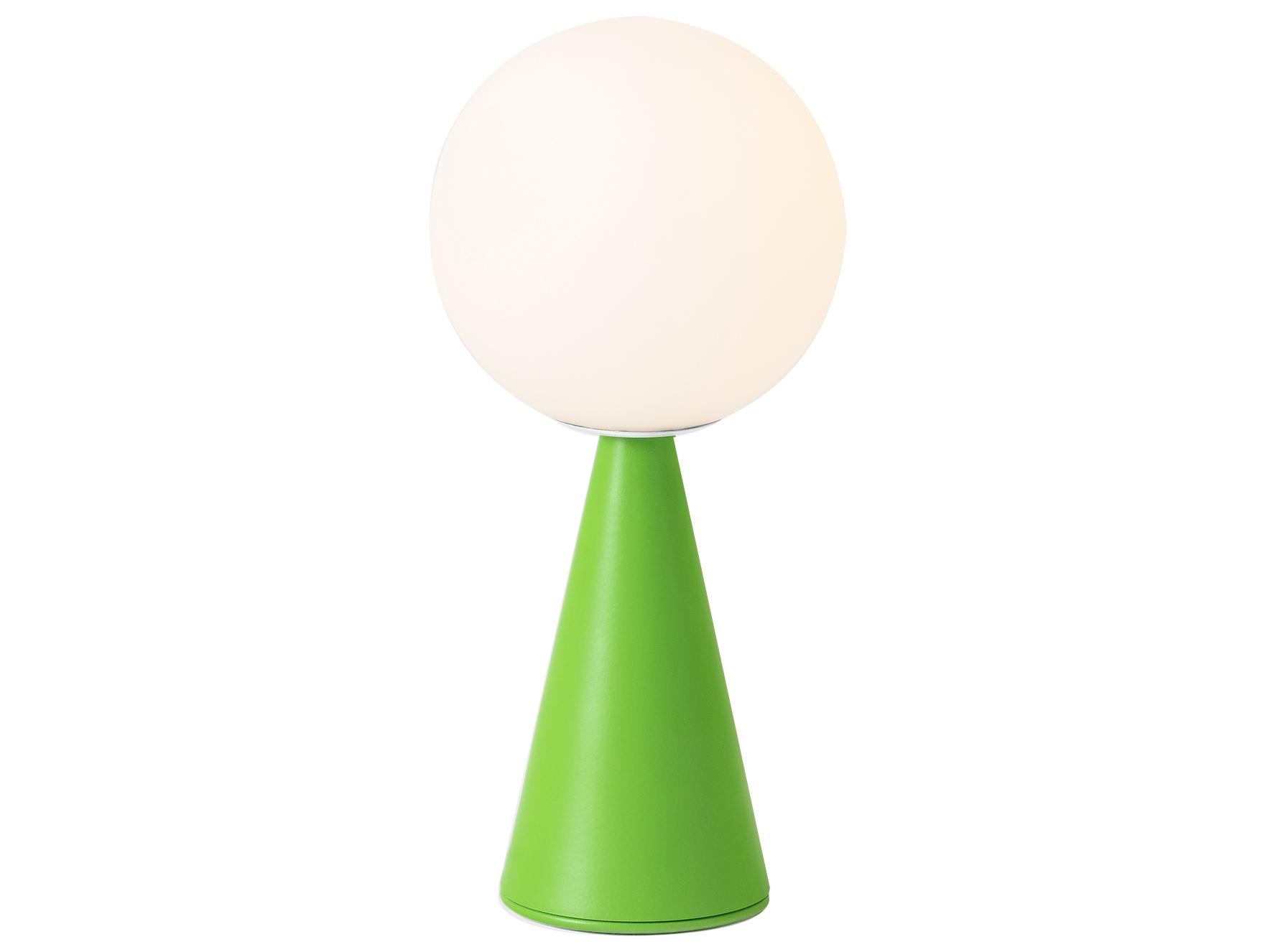 Fontana Arte Bilia Green Glass LED Table Lamp