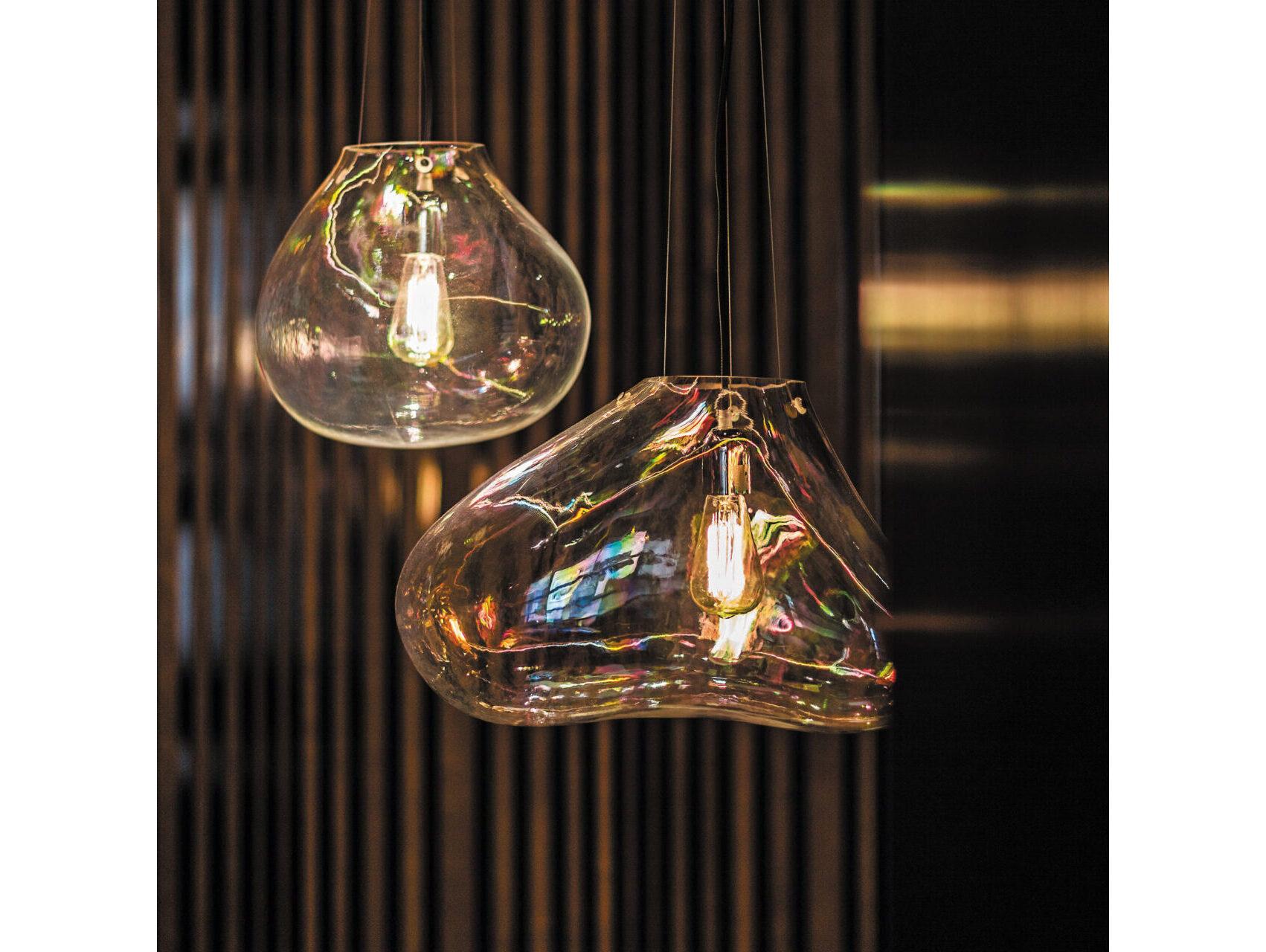 Fontana Arte Bolla 1-Light Transparent Clear Pendant