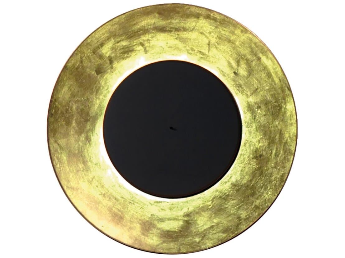 Fontana Arte Lunaire Gold Black Wall Sconce
