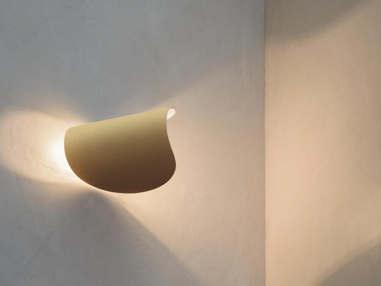 Fontana Arte IO 2-Light Gold Wall Sconce