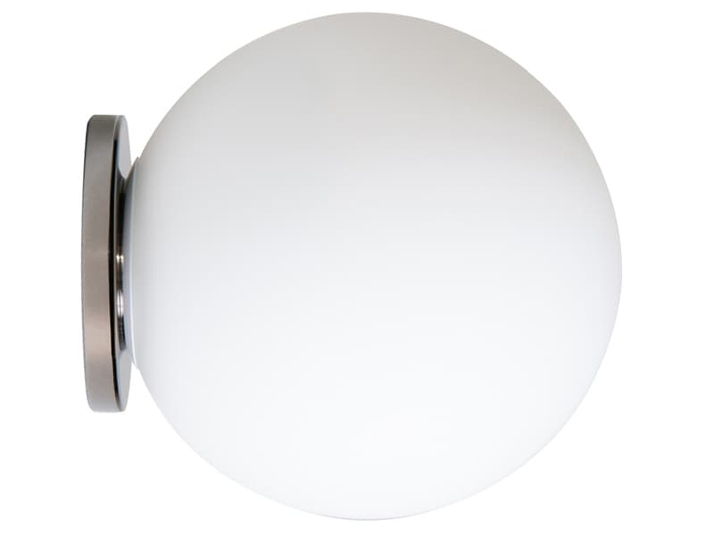 Fontana Arte Pallina 1-Light Black Glass LED Wall Sconce