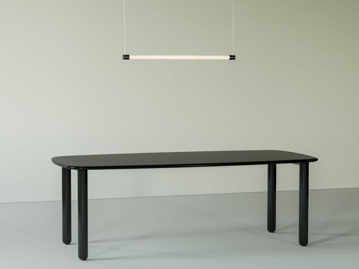 Fontana Arte Oort Black Linear Island Pendant