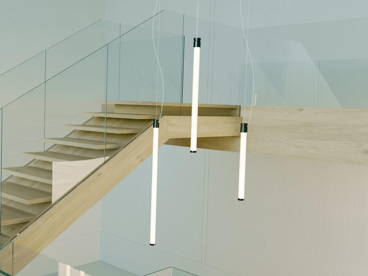 Fontana Arte Oort Black Linear Mini Pendant