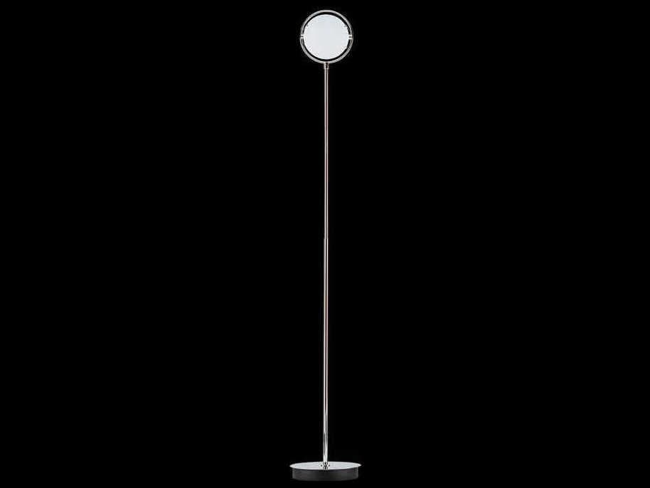 Fontana Arte Nobi Chrome Glass Floor Lamp