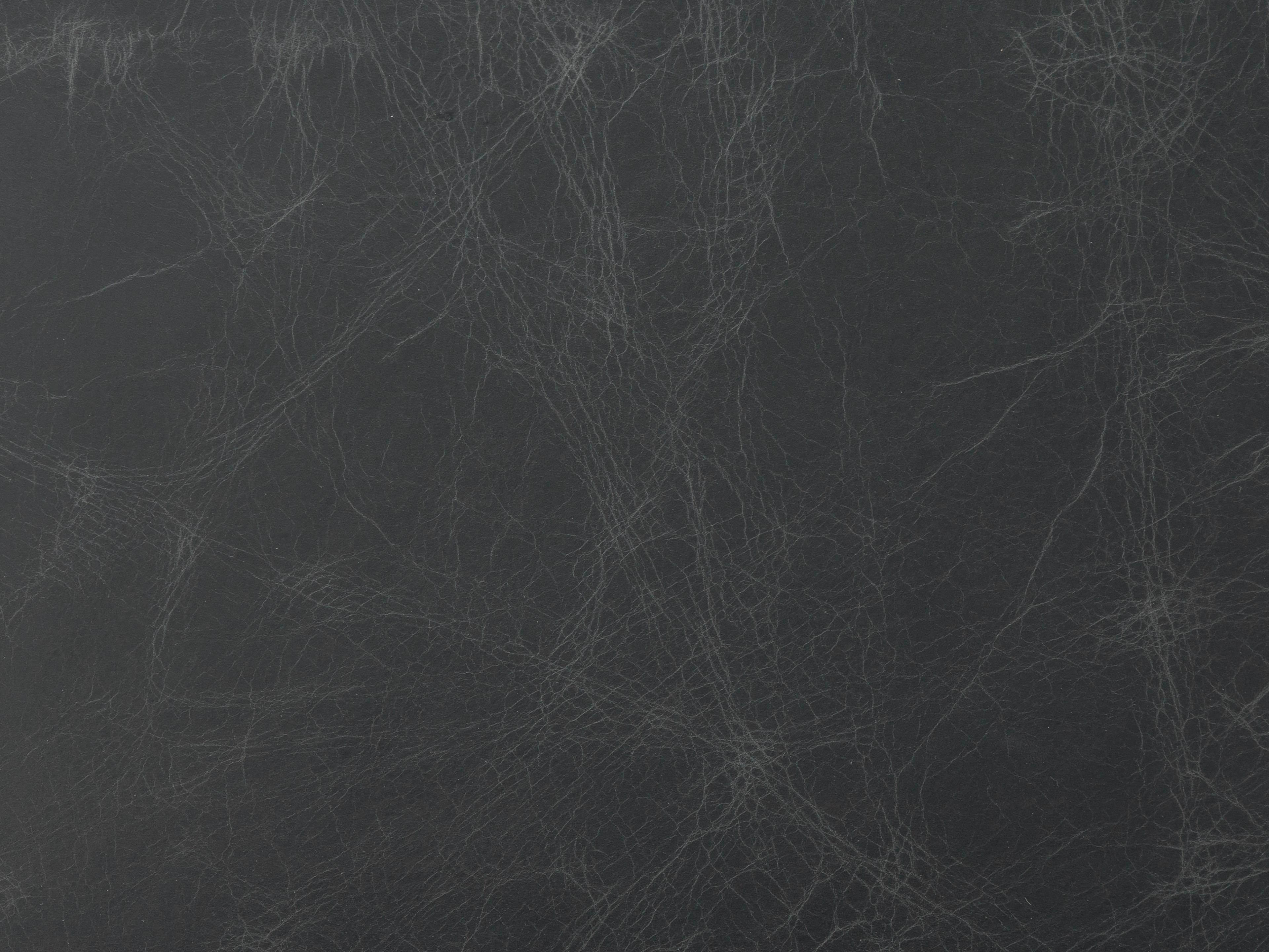 Four Hands Ashford Joseph Leather Solid Wood Black Upholstered Side Dining Chair