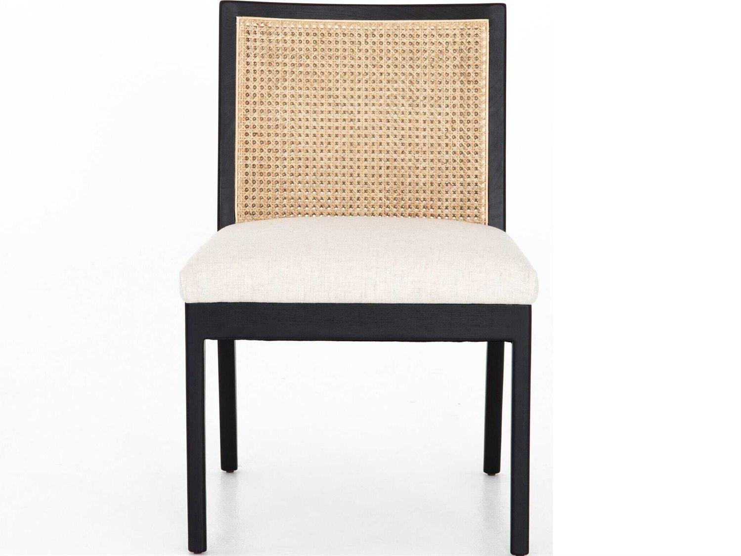 Four Hands Keston Antonia Savile Flax Armless Dining Chair