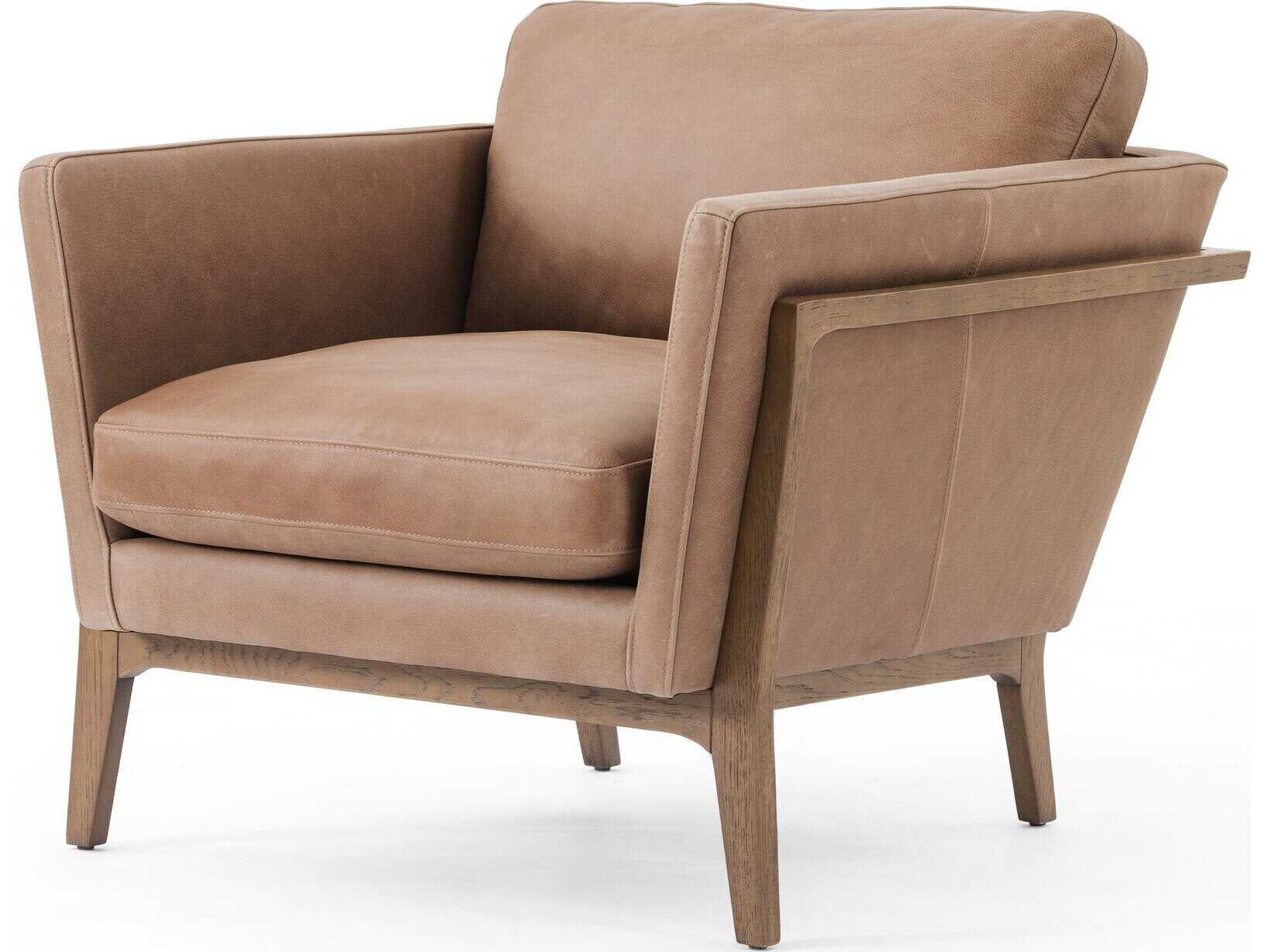 Four Hands Grayson Dash Palermo Drift Leather Accent Chair