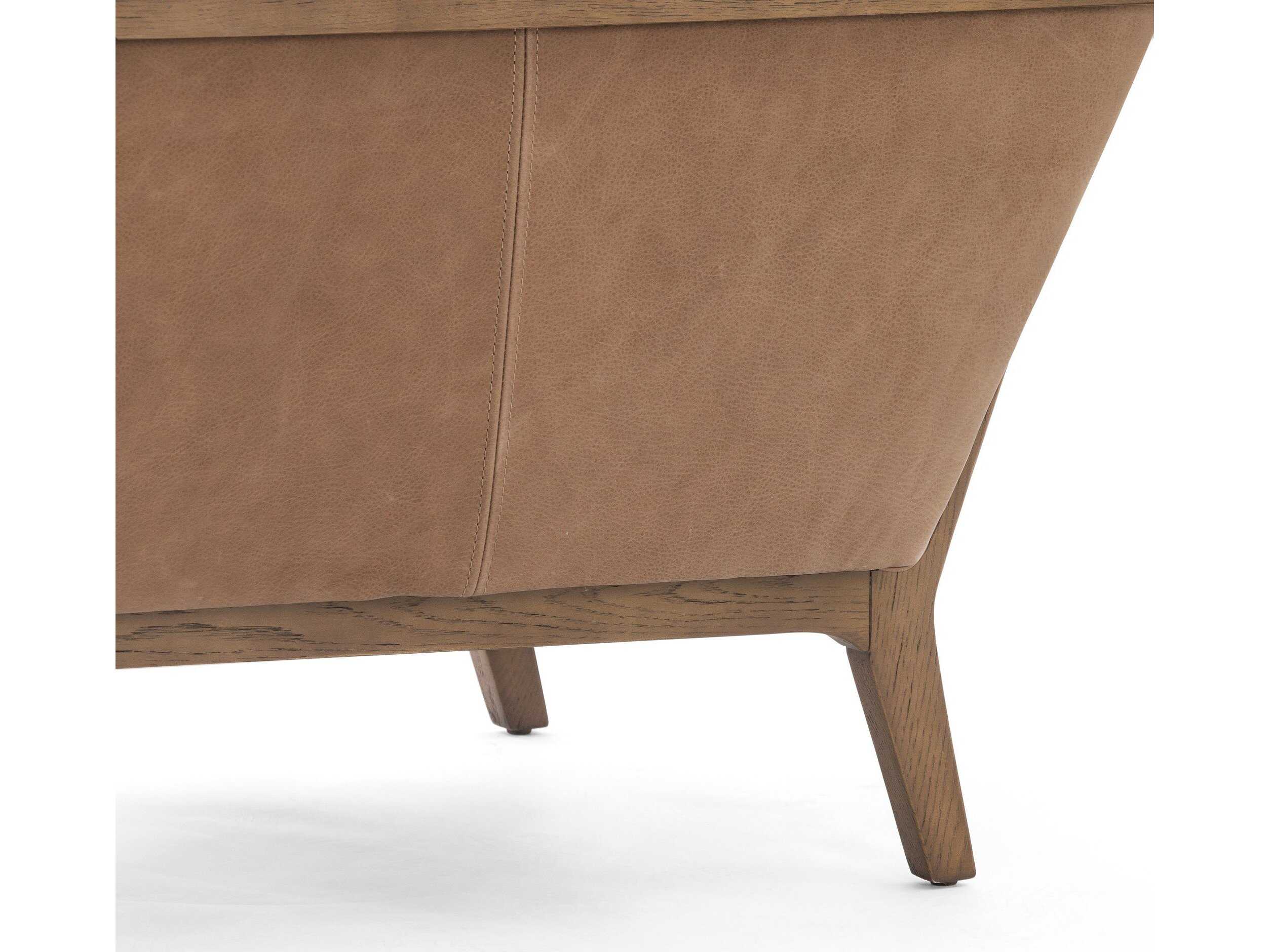 Four Hands Grayson Dash Palermo Drift Leather Accent Chair