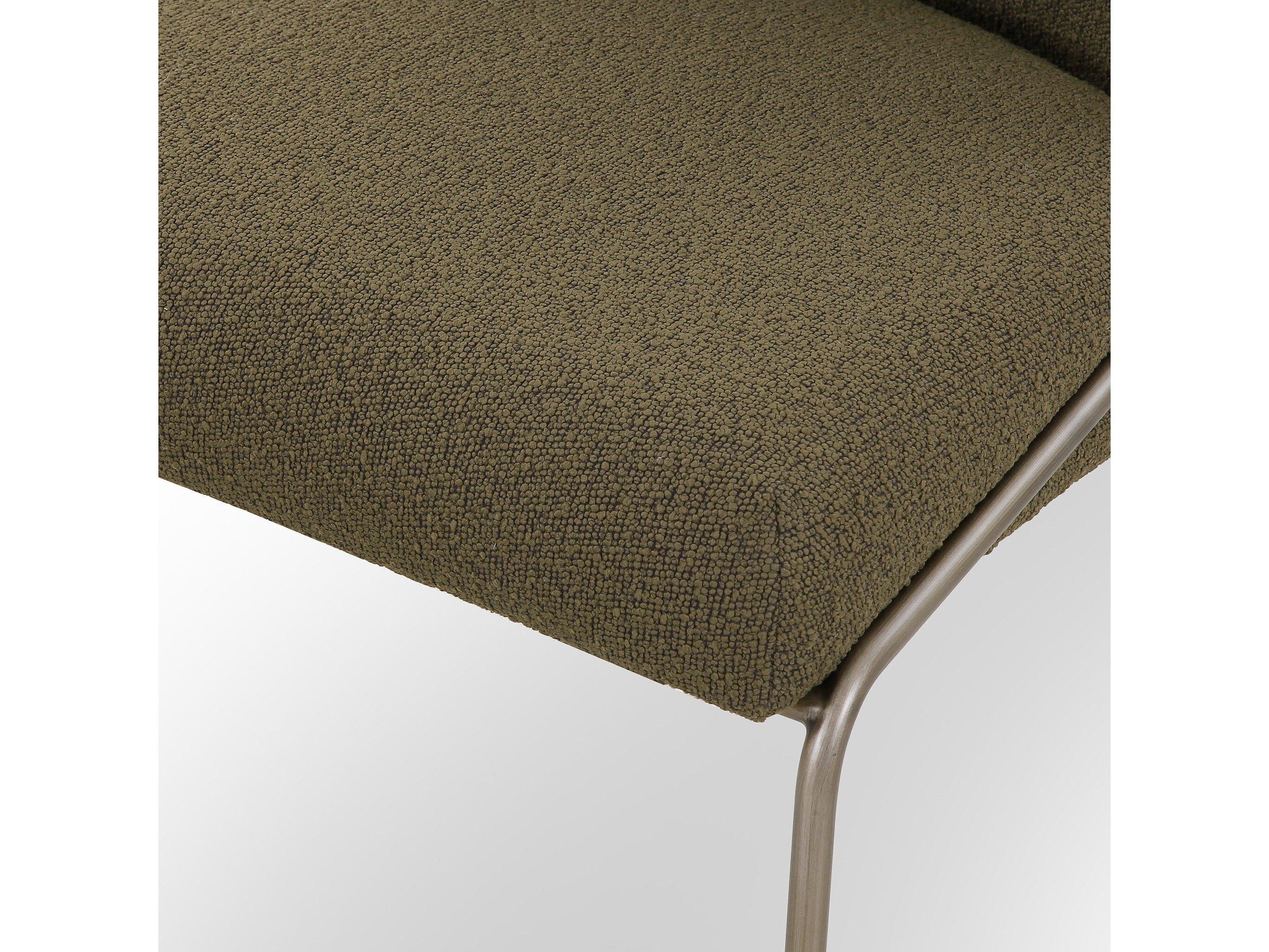 Four Hands Grayson Astrud FIQA Boucle Olive Upholstered Dining Chair