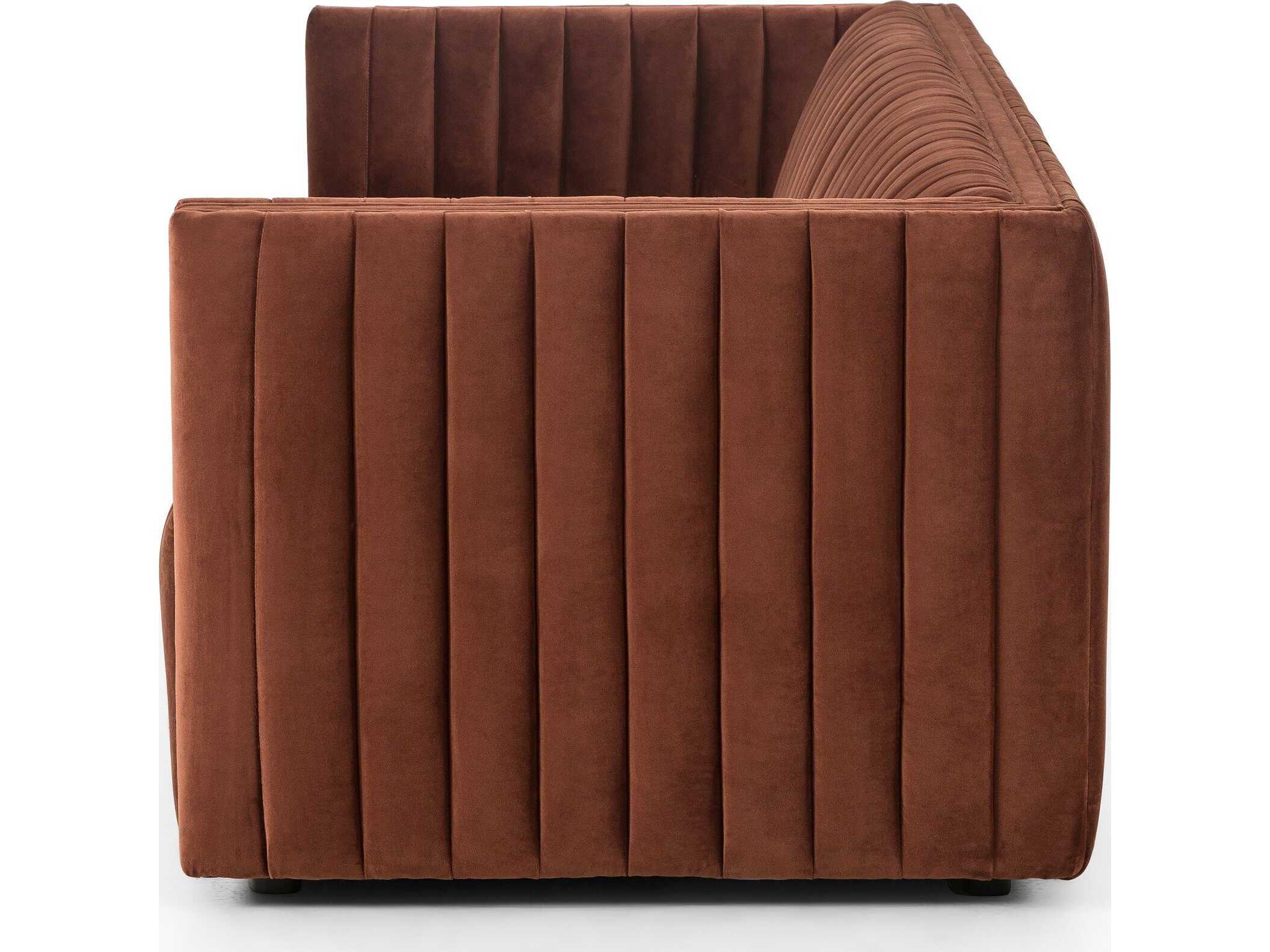 Four Hands Grayson Augustine Surrey Auburn Upholstered Sofa