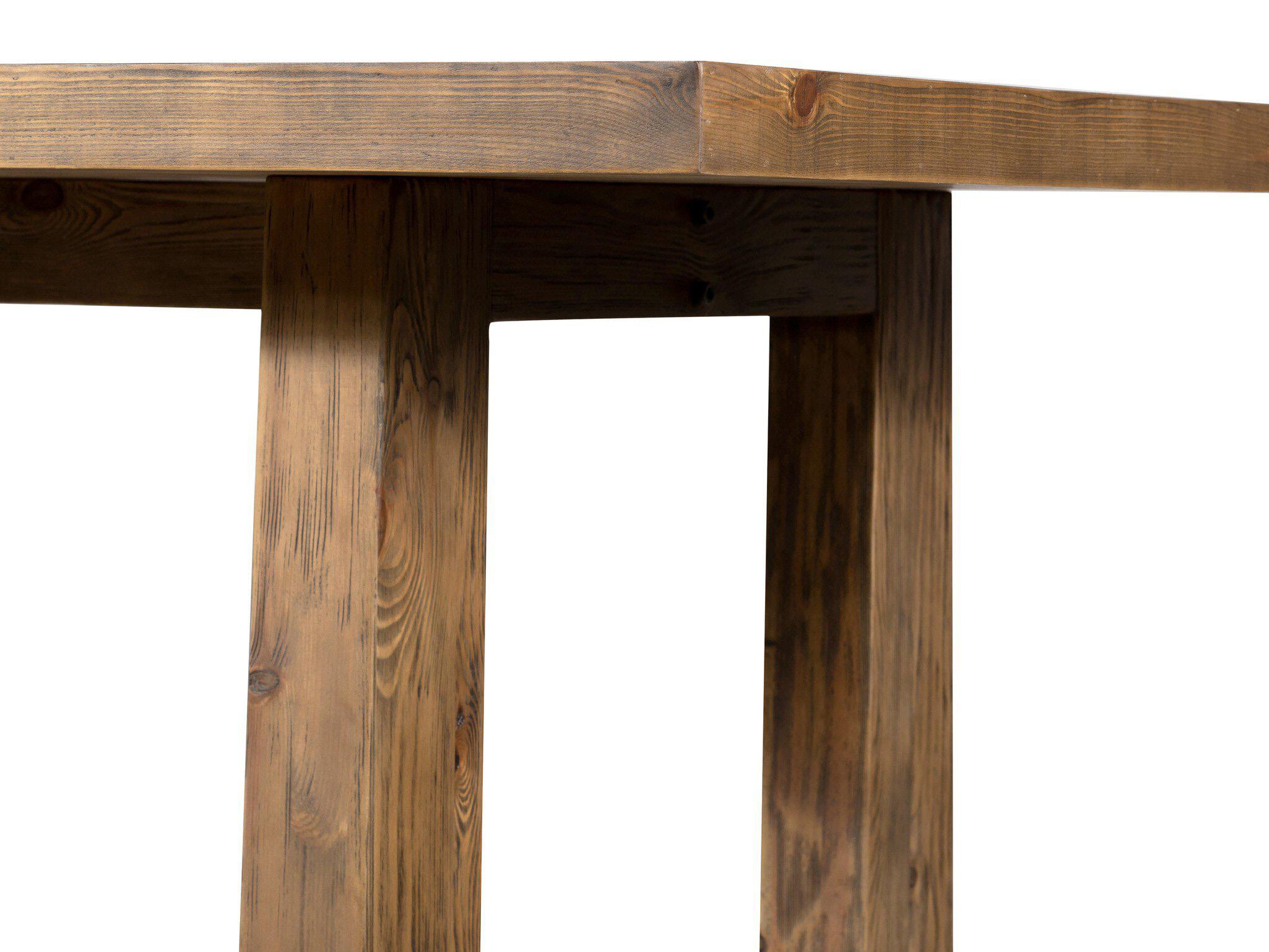 Four Hands Collins Otto Rectangular Wood Honey Pine Waxed Bleached Dining Table
