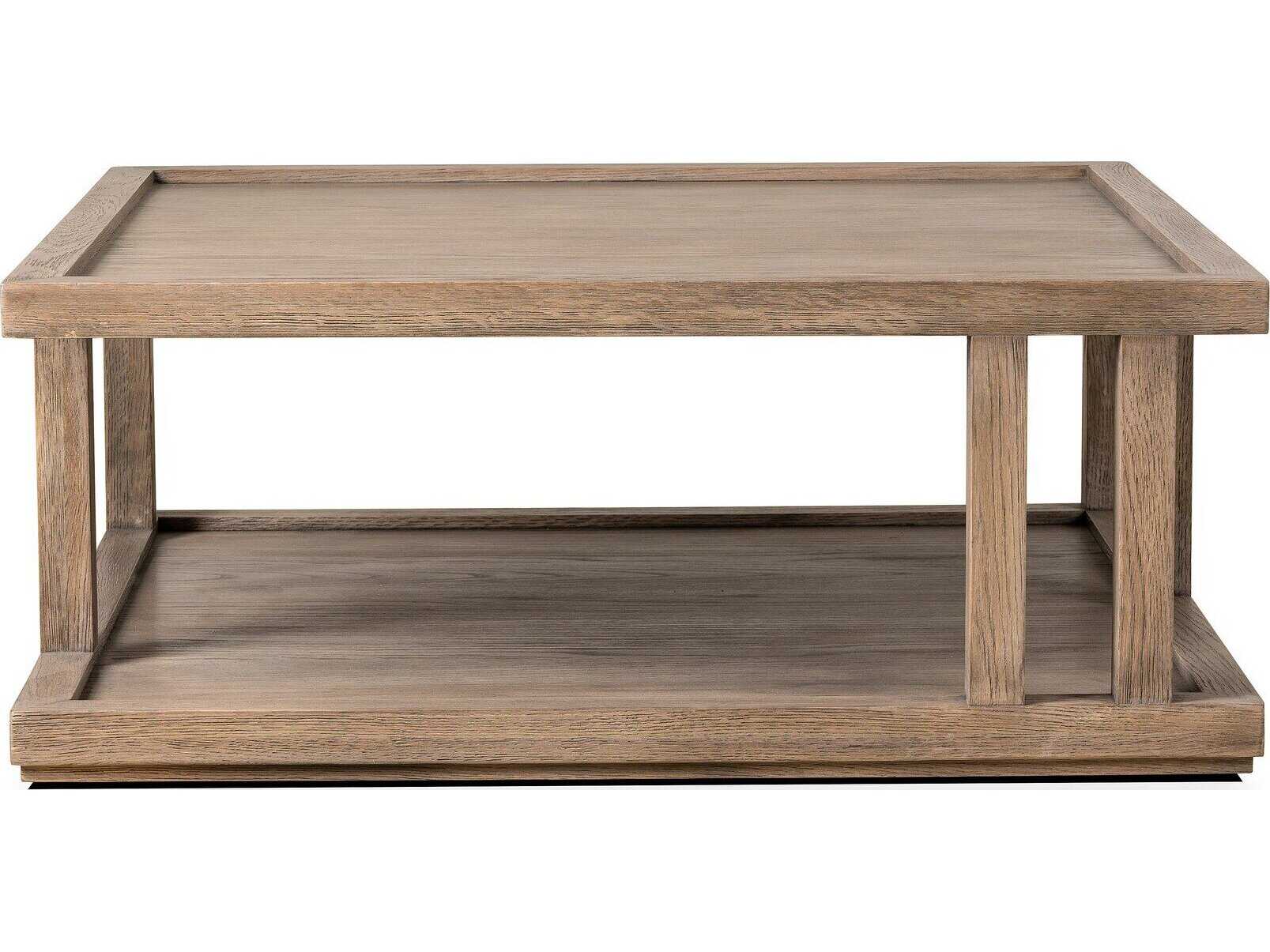 Four Hands Irondale Charley Warm Natural Oak Coffee Table