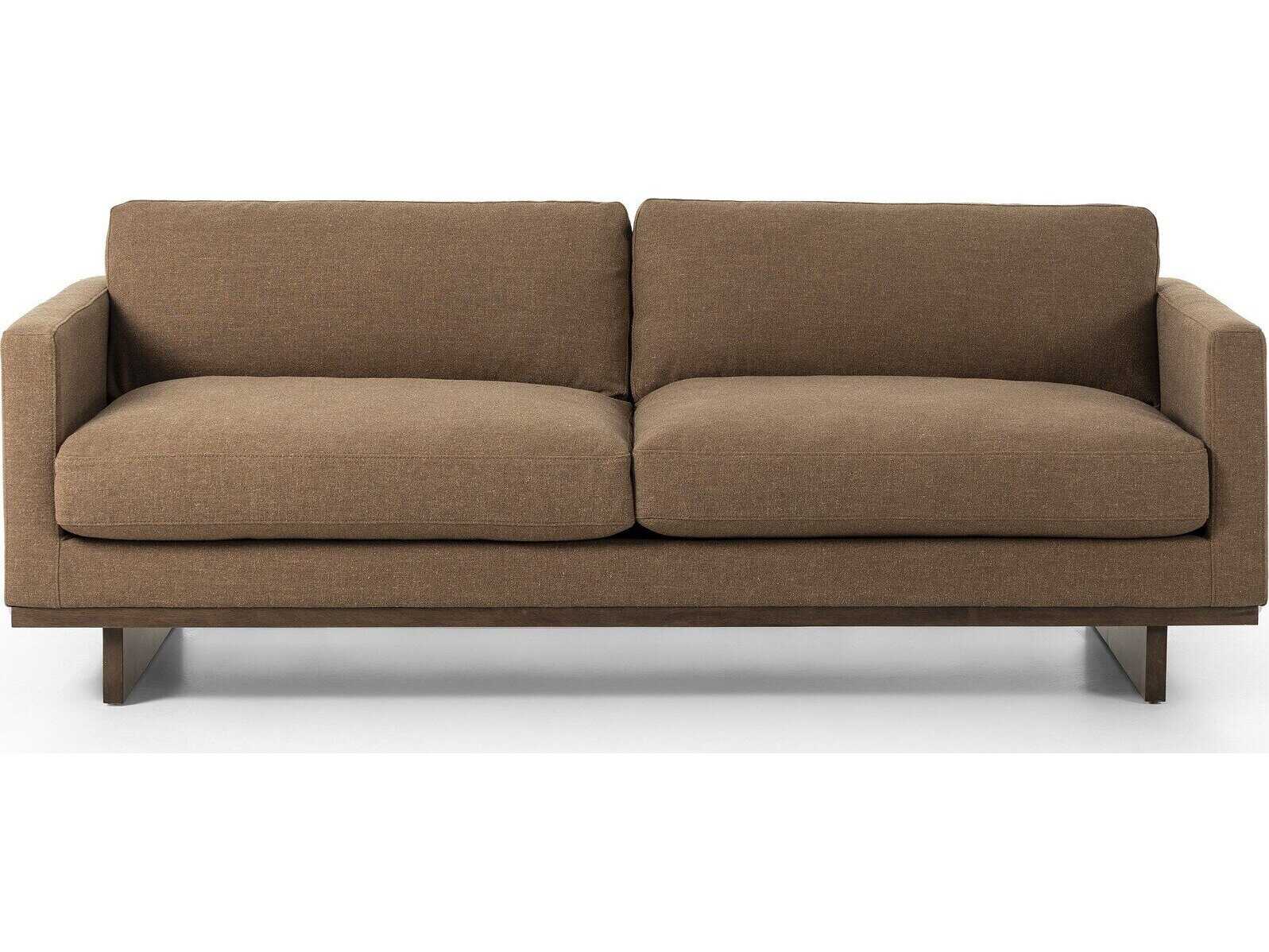 Four Hands Kensington Everly Brown Upholstered Sofa