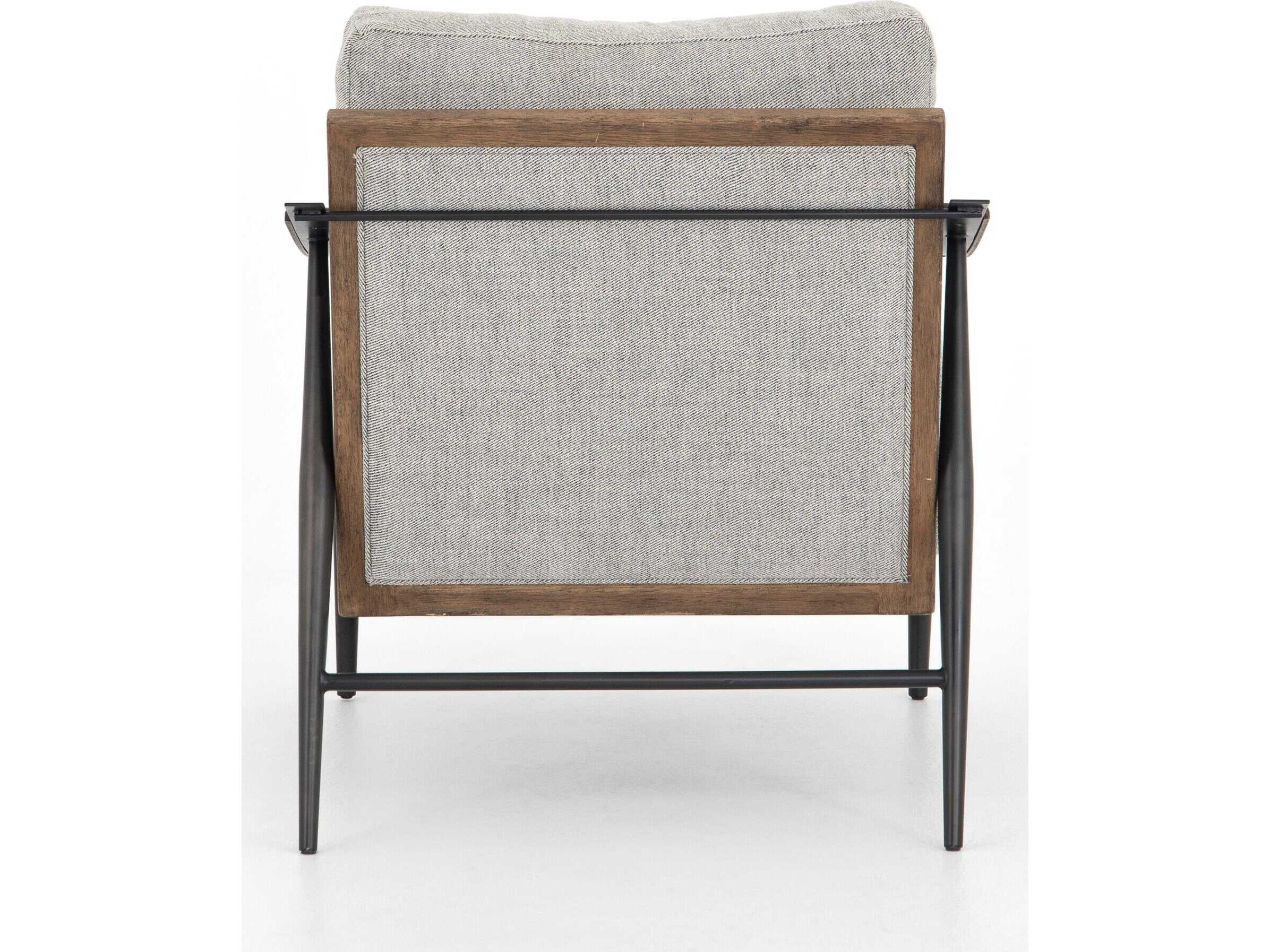 Four Hands Westgate Kennedy Gray Fabric Accent Chair