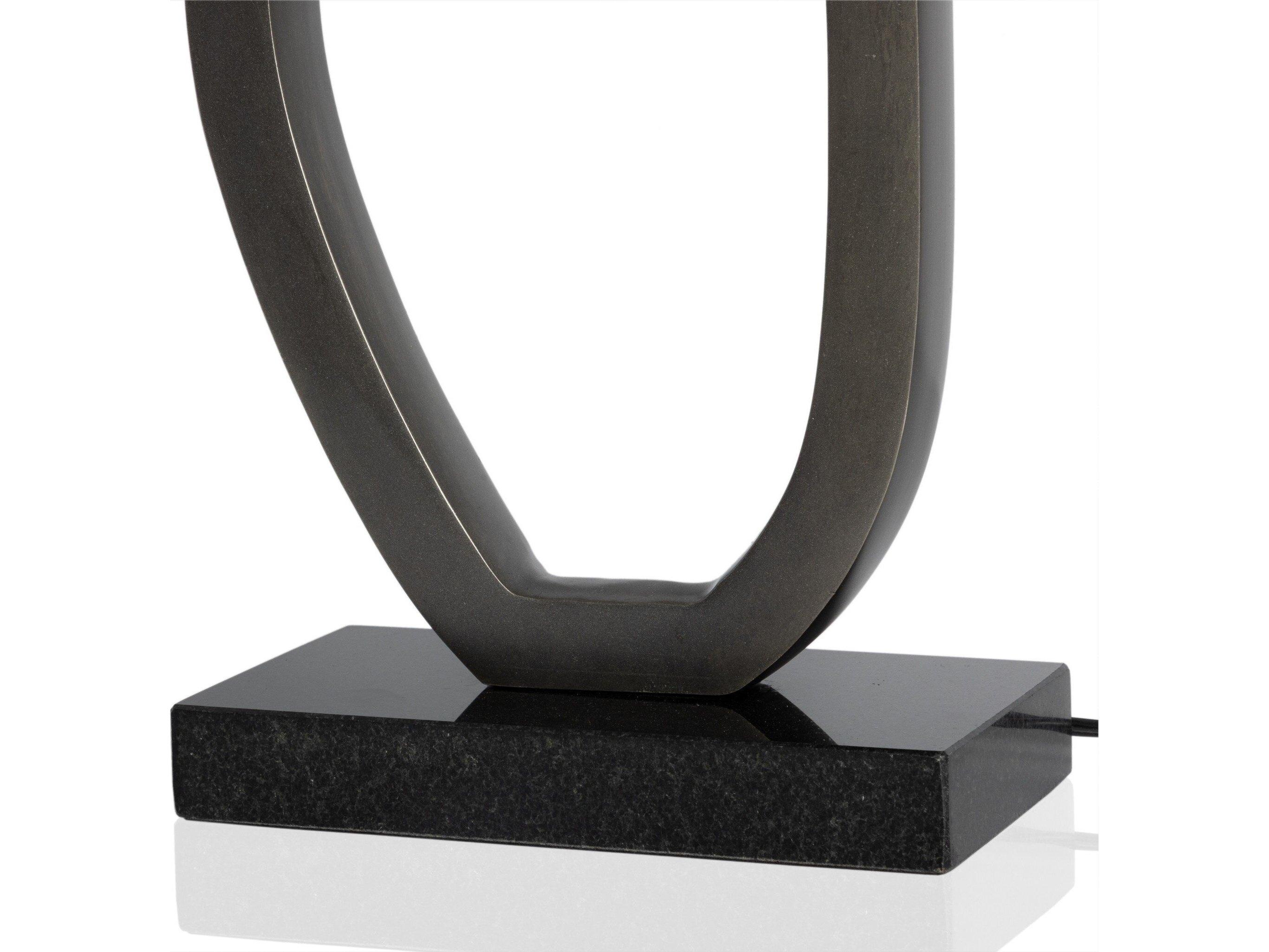 Four Hands Asher Bingley Slate Aluminum Table Lamp