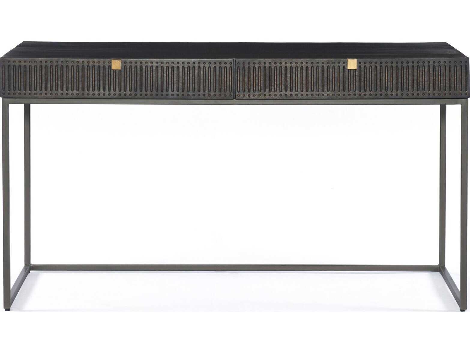 Four Hands Aiden Kelby Brown Mango Wood Writing Desk