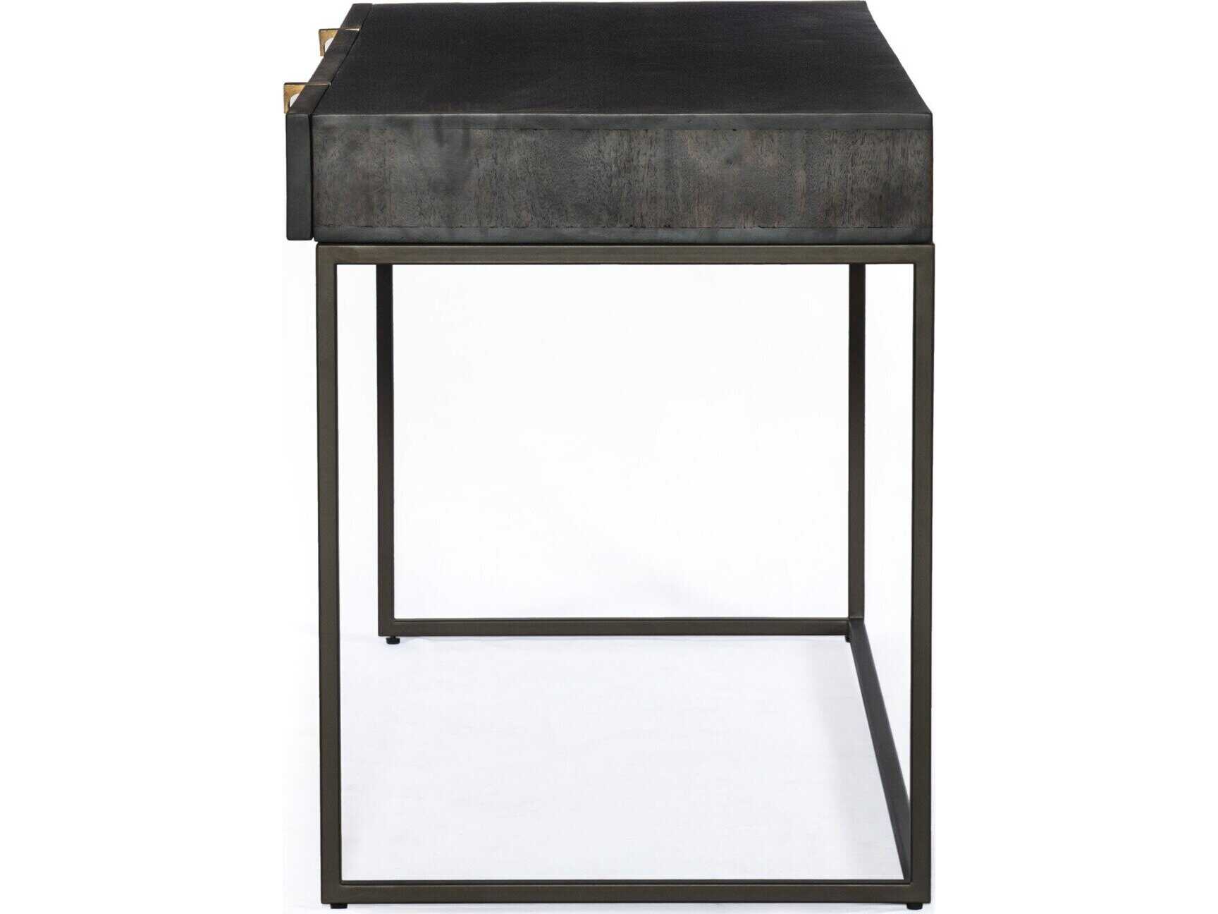 Four Hands Aiden Kelby Brown Mango Wood Writing Desk