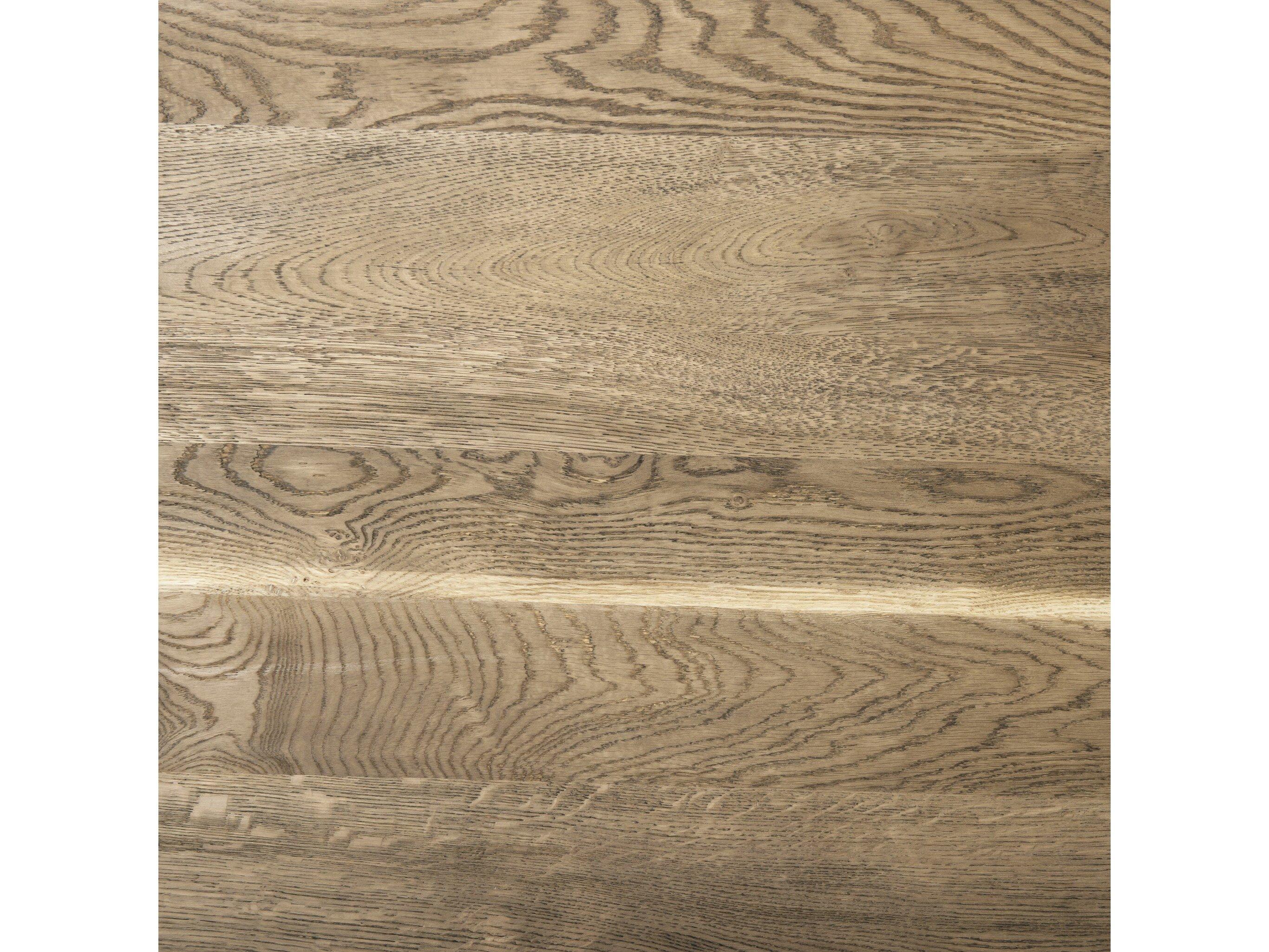 Four Hands Glenwood Erie Rectangular Wood Dark Smoked Oak Coffee Table